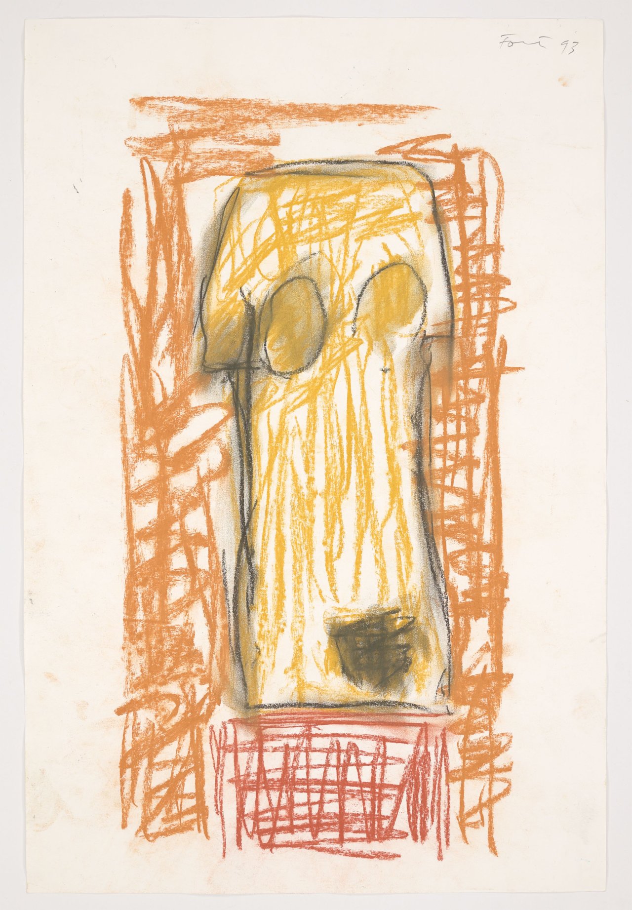 Auf diesem Bild ist das folgende Kunstwerk zu sehen: Günther Förg. Ohne Titel. 1993.