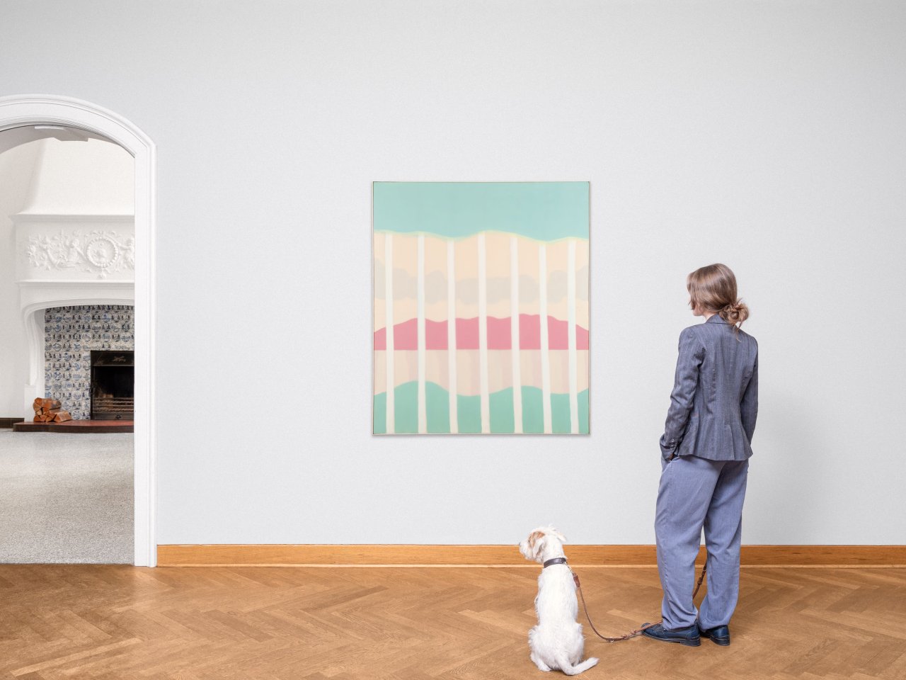 This picture shows the following artwork: Bernd Koberling. ”Baumgrenze”. 1965–66.