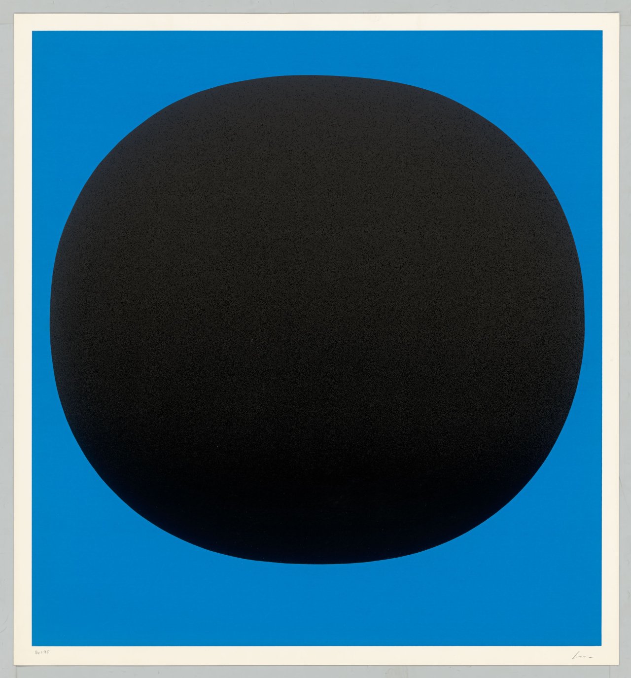 Auf diesem Bild ist das folgende Kunstwerk zu sehen: Rupprecht Geiger. Aus: „Rupprecht Geiger – Colour in the round“. 1969.
