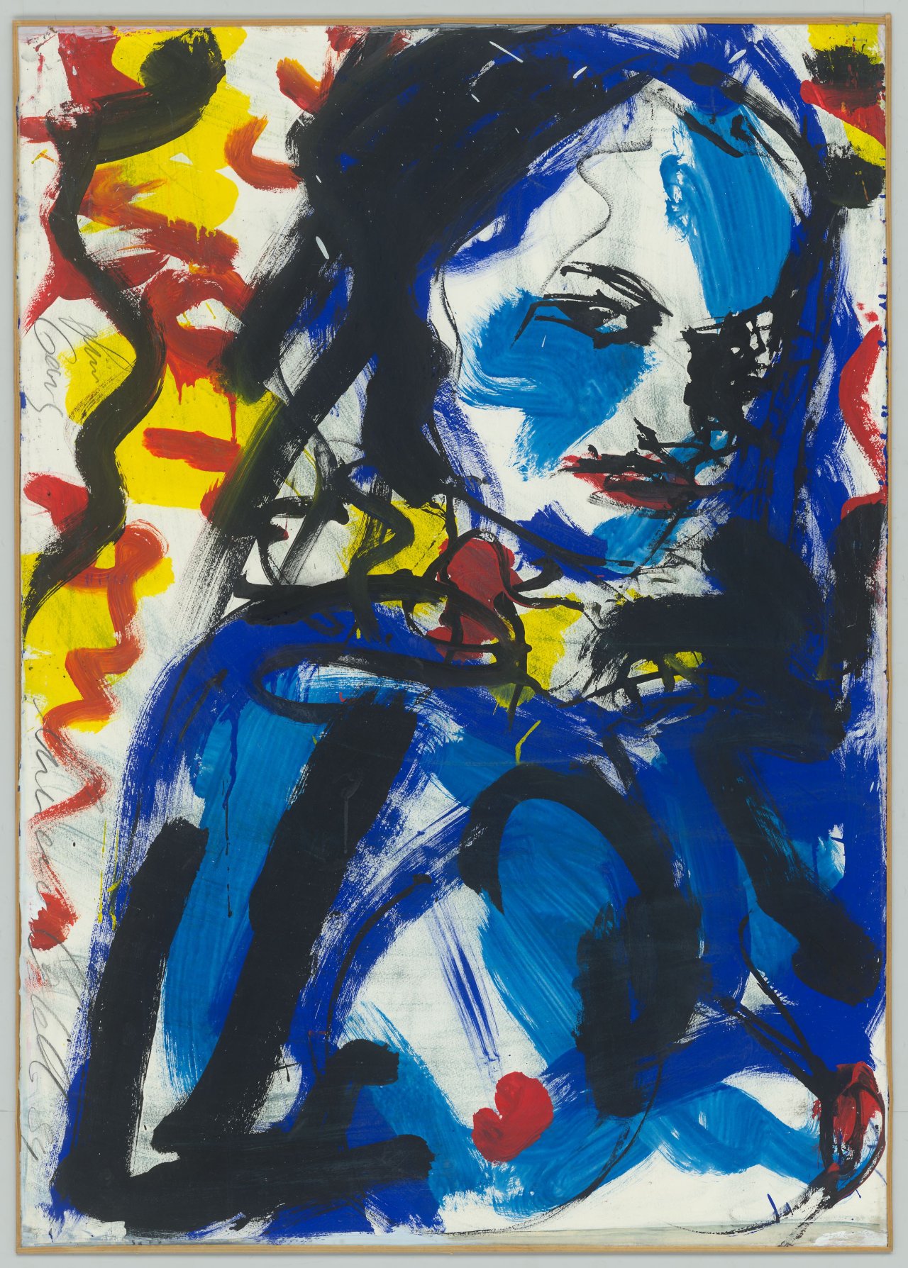 This picture shows the following artwork: Luciano Castelli. Untitled. 1984.