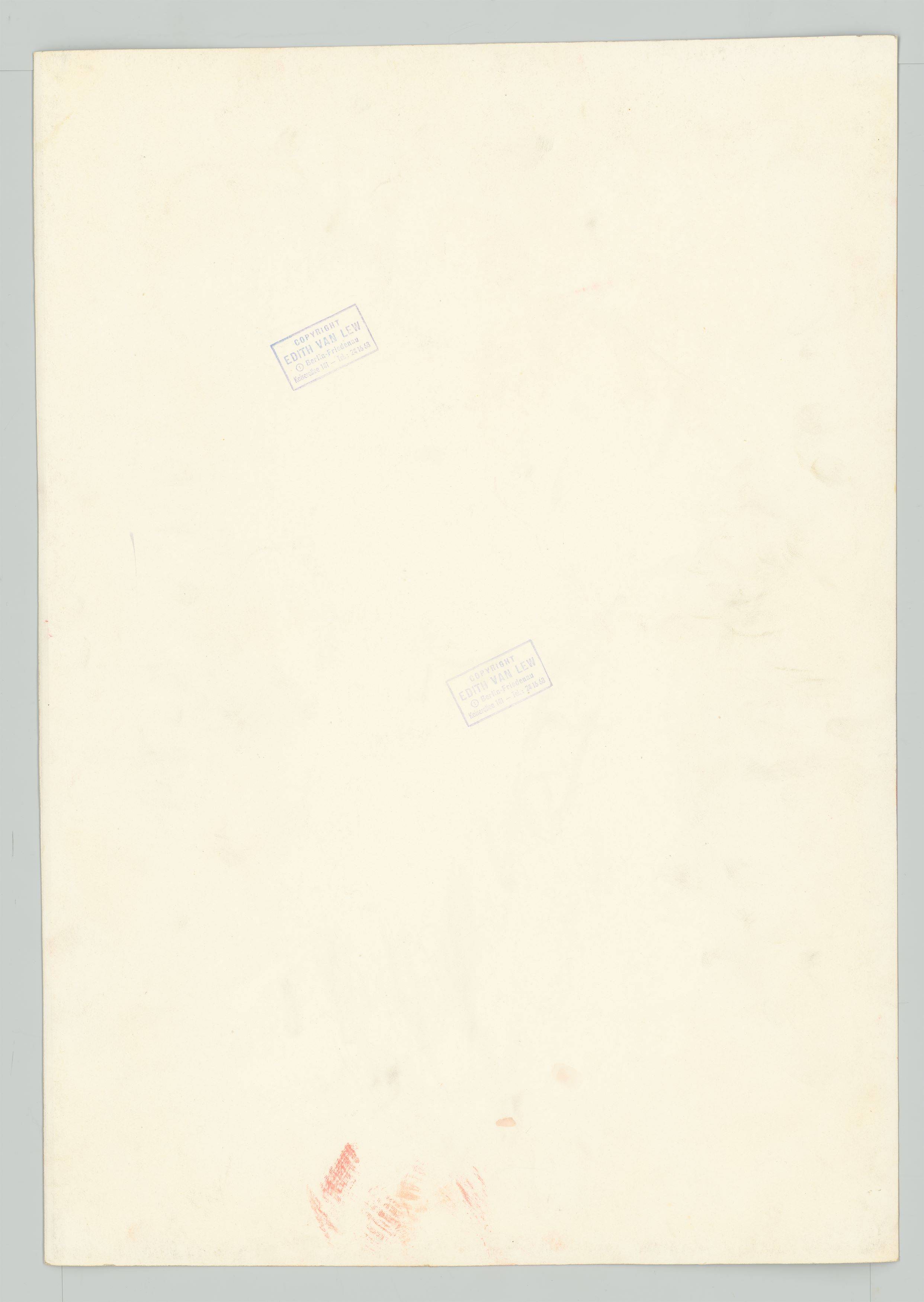 Auf diesem Bild ist das folgende Kunstwerk zu sehen: Edith van Lew (d.i. Boeck). „Mexico