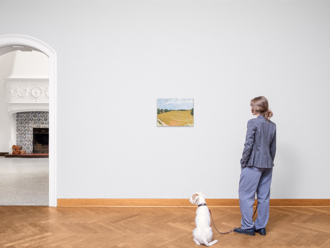 This picture shows the following artwork: Klaus Fußmann. Untitled. 1992.