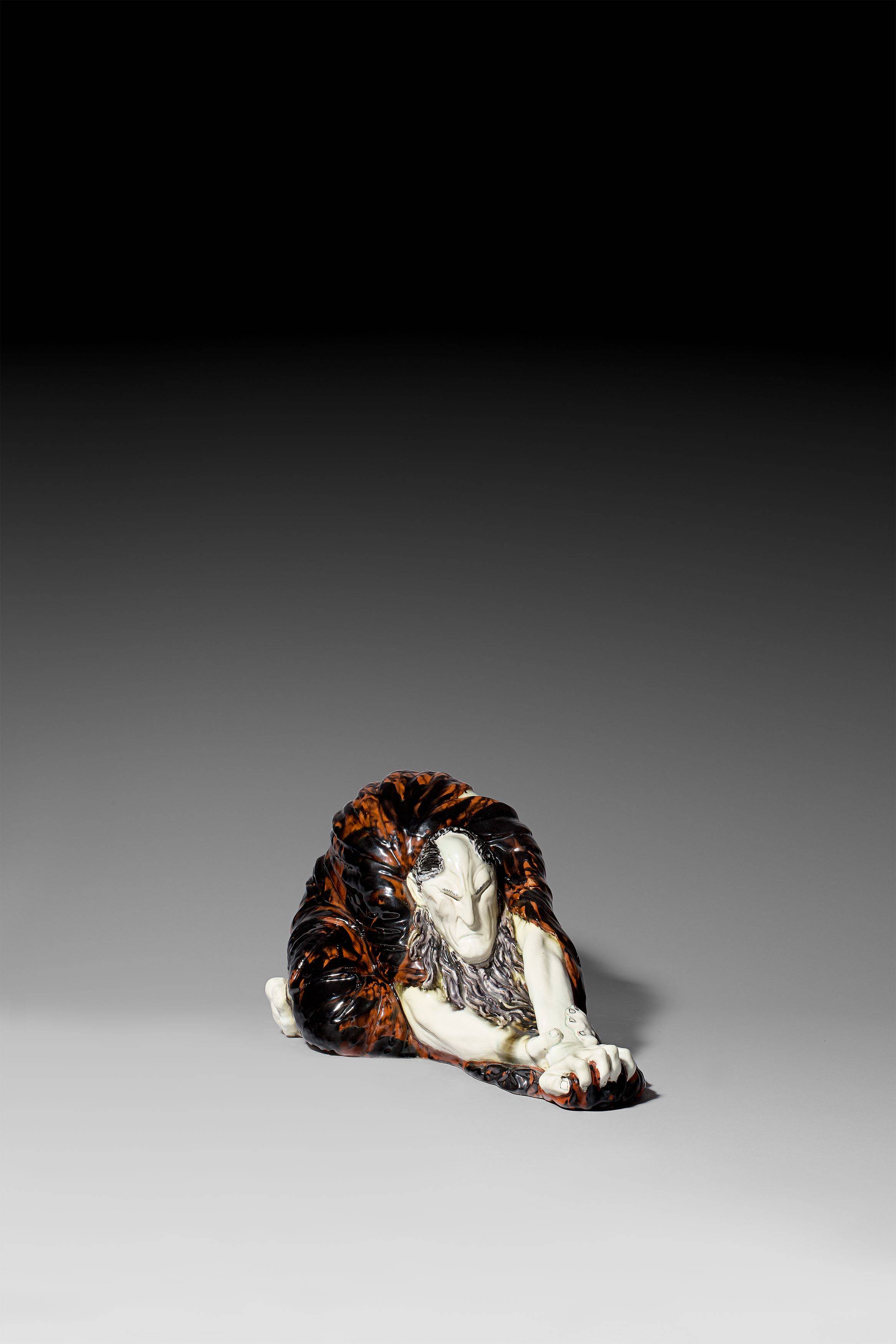 This picture shows the following artwork: Bernhard Hoetger. ”Habgier”. 1912.