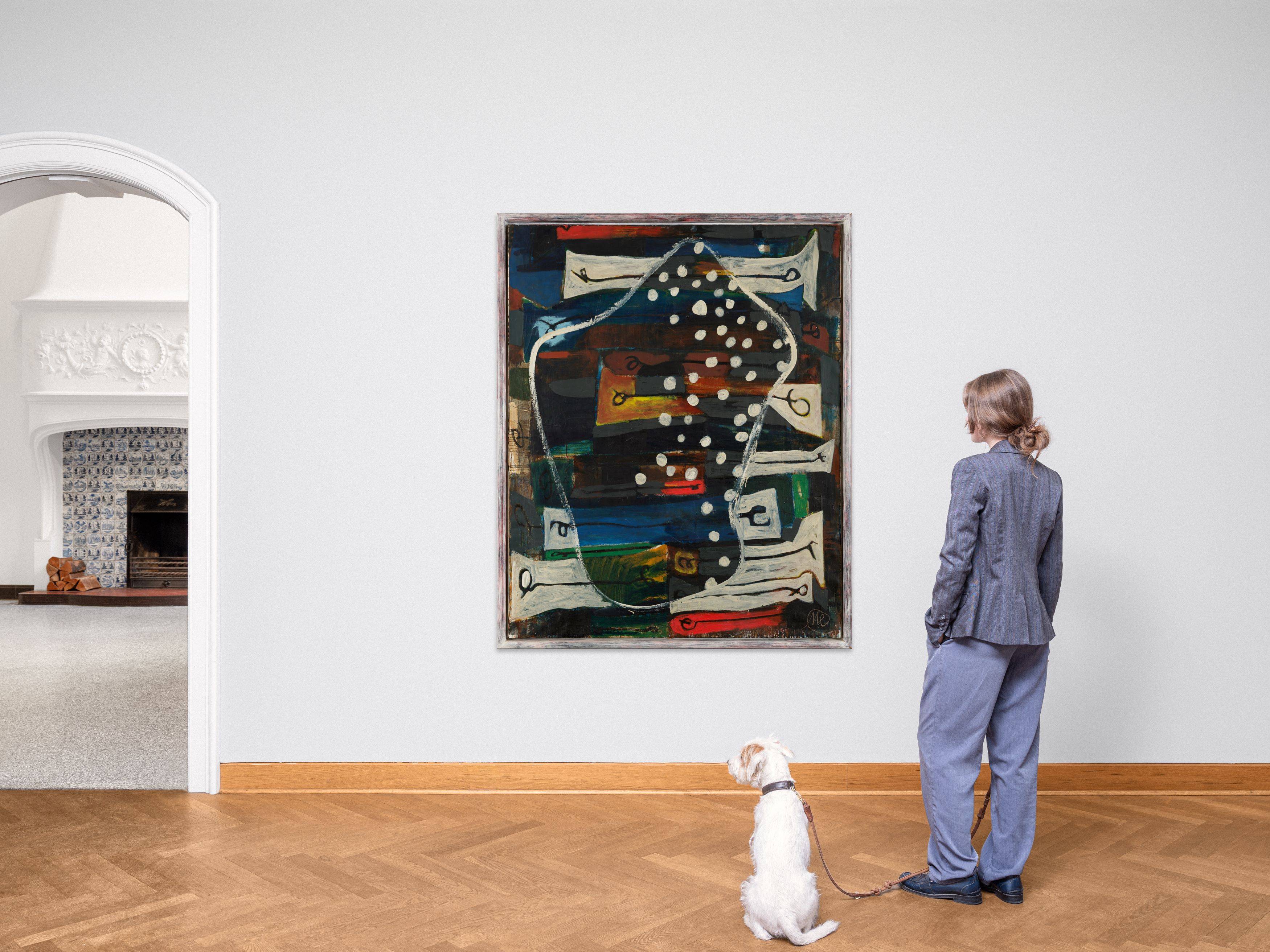 This picture shows the following artwork: Markus Lüpertz. ”Milano”. 1976/79.