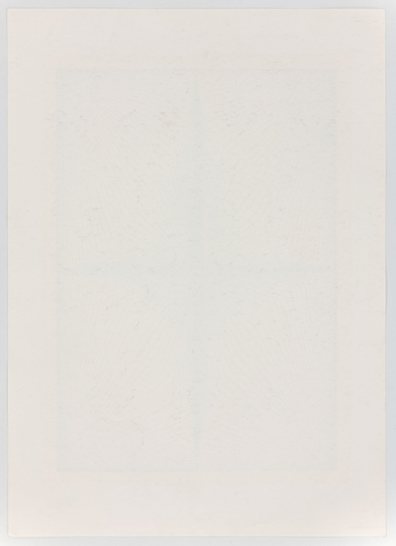 Auf diesem Bild ist das folgende Kunstwerk zu sehen: Georg Nees. Ohne Titel. 1970.