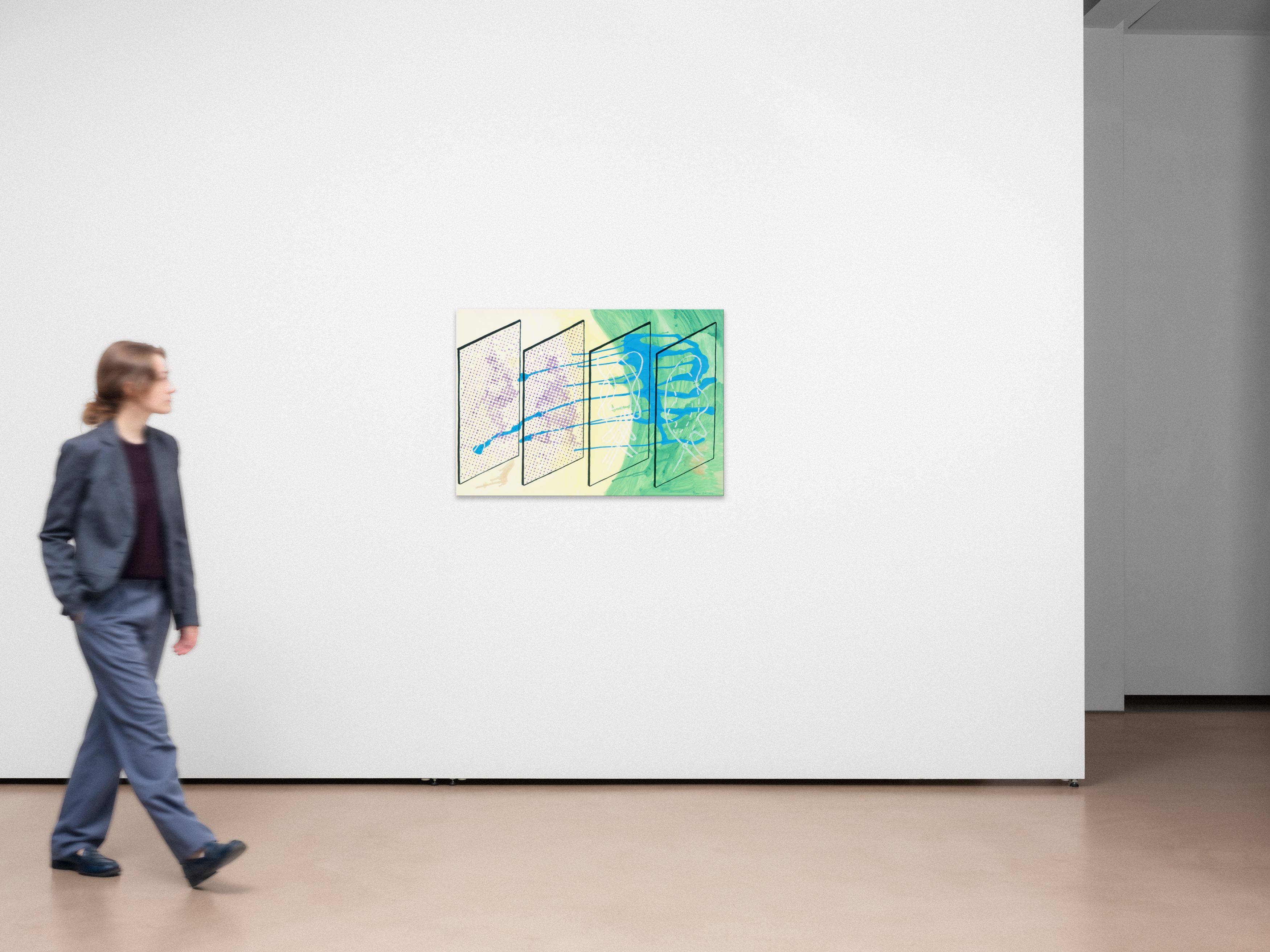 This picture shows the following artwork: Sigmar Polke. ”Ohne Titel [Mönchengladbach 1992]”. 1994.