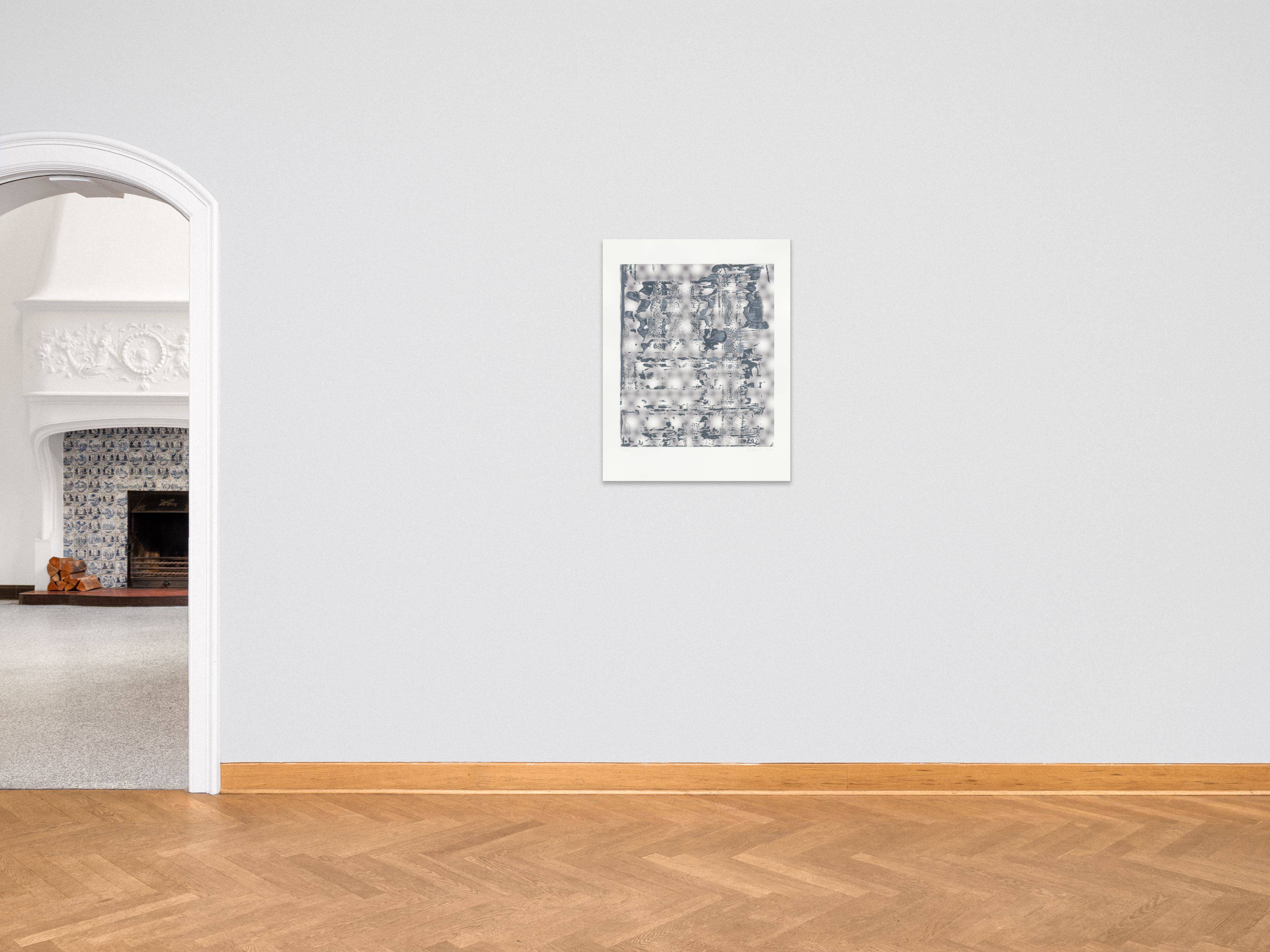 This picture shows the following artwork: Gerhard Richter. ”Graphit”. 2005.