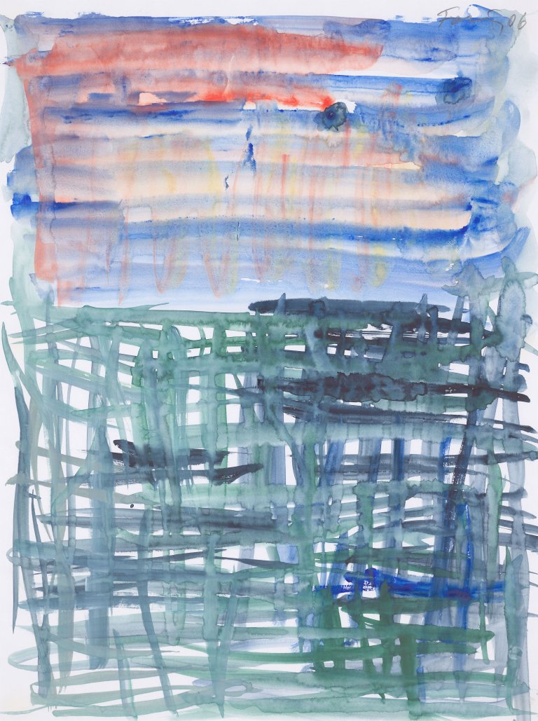 Auf diesem Bild ist das folgende Kunstwerk zu sehen: Günther Förg. Ohne Titel. 2006.
