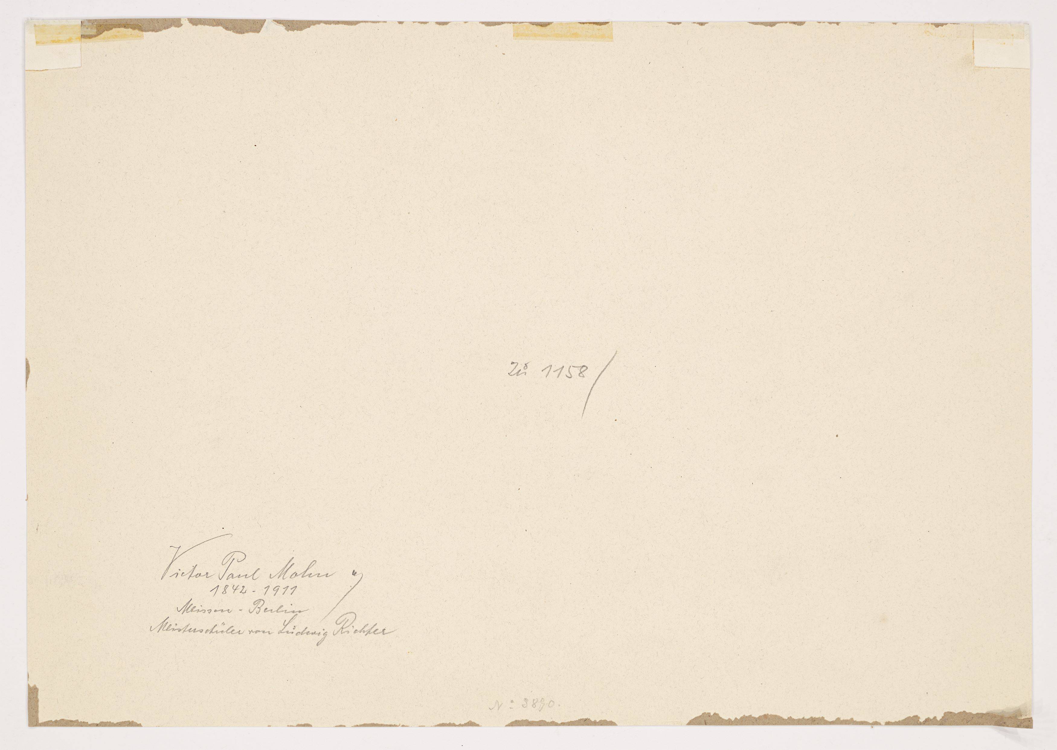 This picture shows the following artwork: Viktor Paul Mohn. ”Wissower Klinken” (Rügen). 1881.