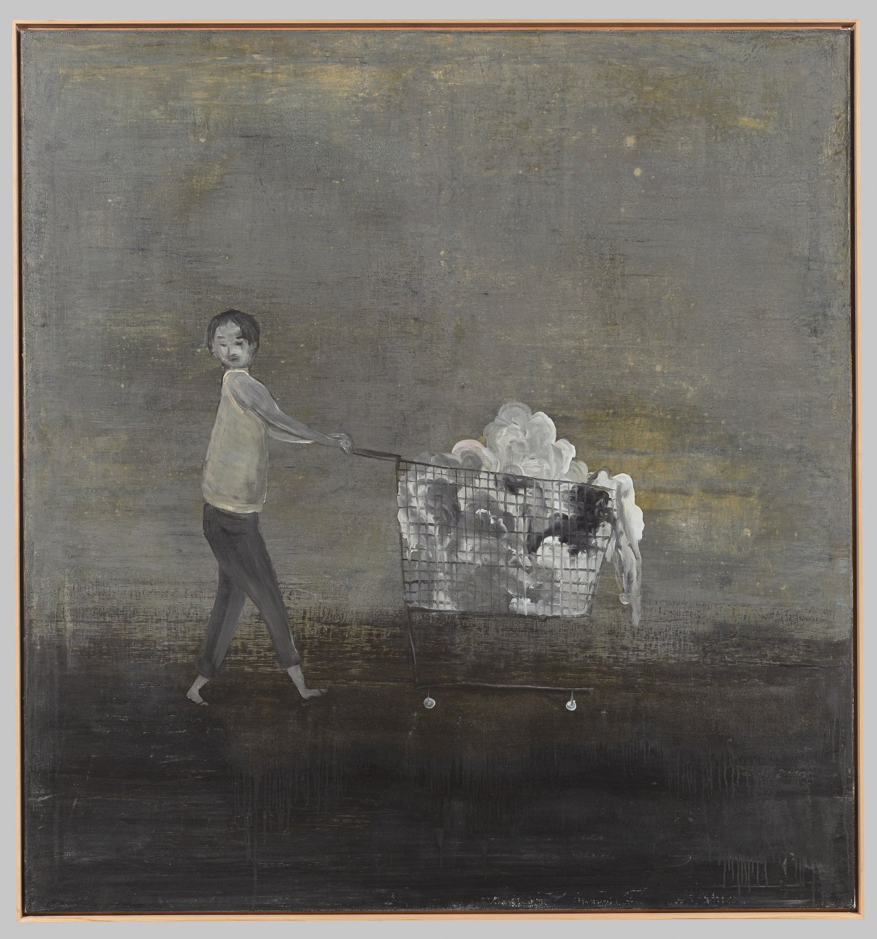 This picture shows the following artwork: Norbert Schwontkowski. Sleepwalker. 2006.