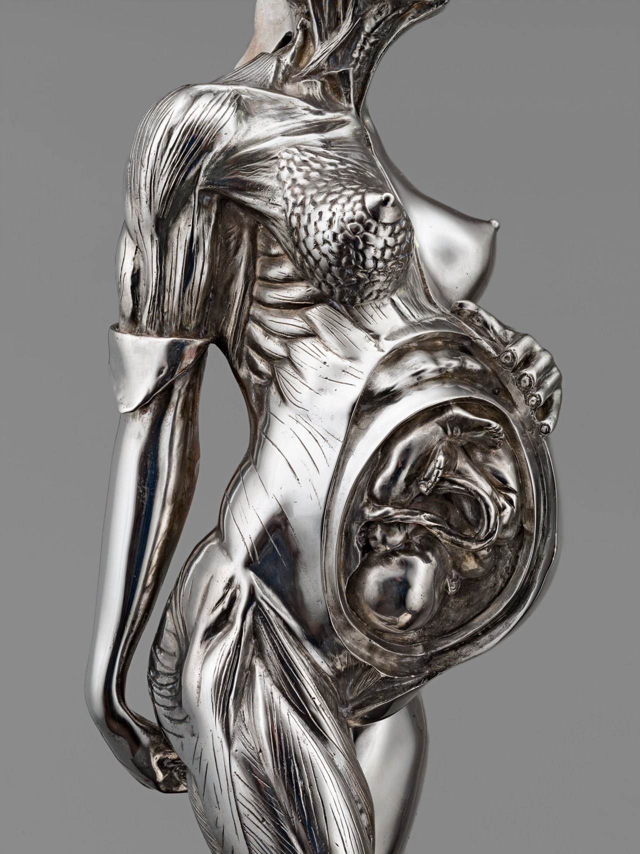 This picture shows the following artwork: Damien Hirst. Purity – the Dream is Dead (The Virgin Mother). 2007.