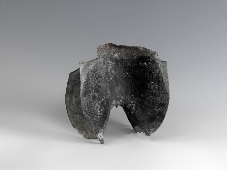 Auf diesem Bild ist das folgende Kunstwerk zu sehen: Hermann Glöckner. Aufbiegung. 1971.