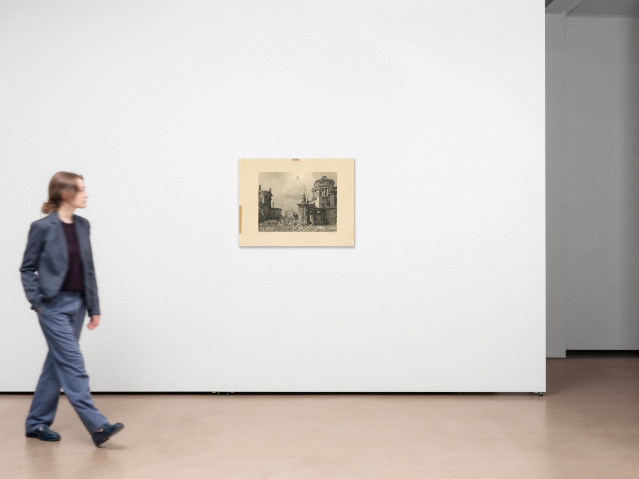 This picture shows the following artwork: Max Baur. ”Potsdam: Vision”. 1945.