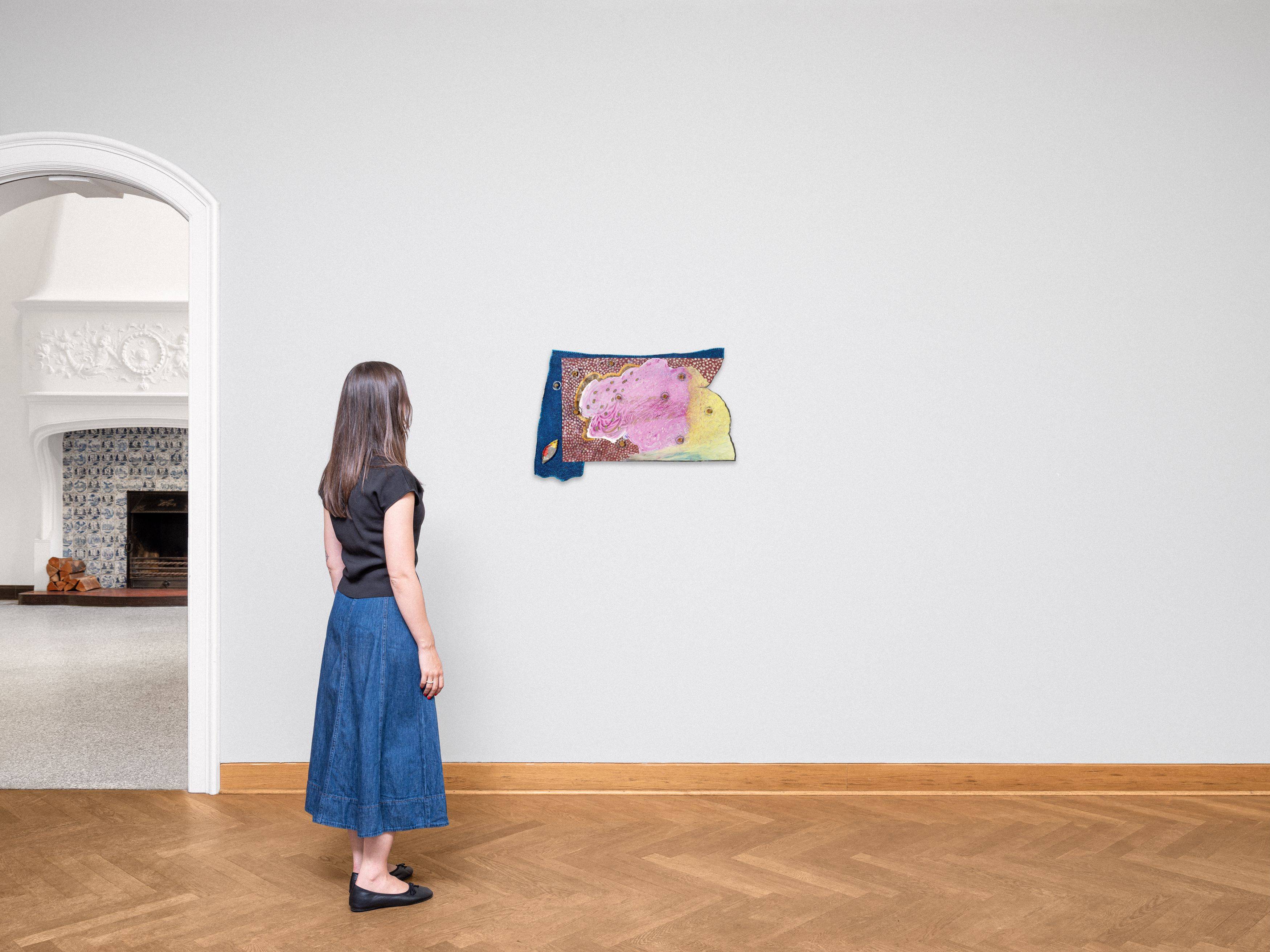 Auf diesem Bild ist das folgende Kunstwerk zu sehen: Michael Buthe. Ohne Titel. 1983.