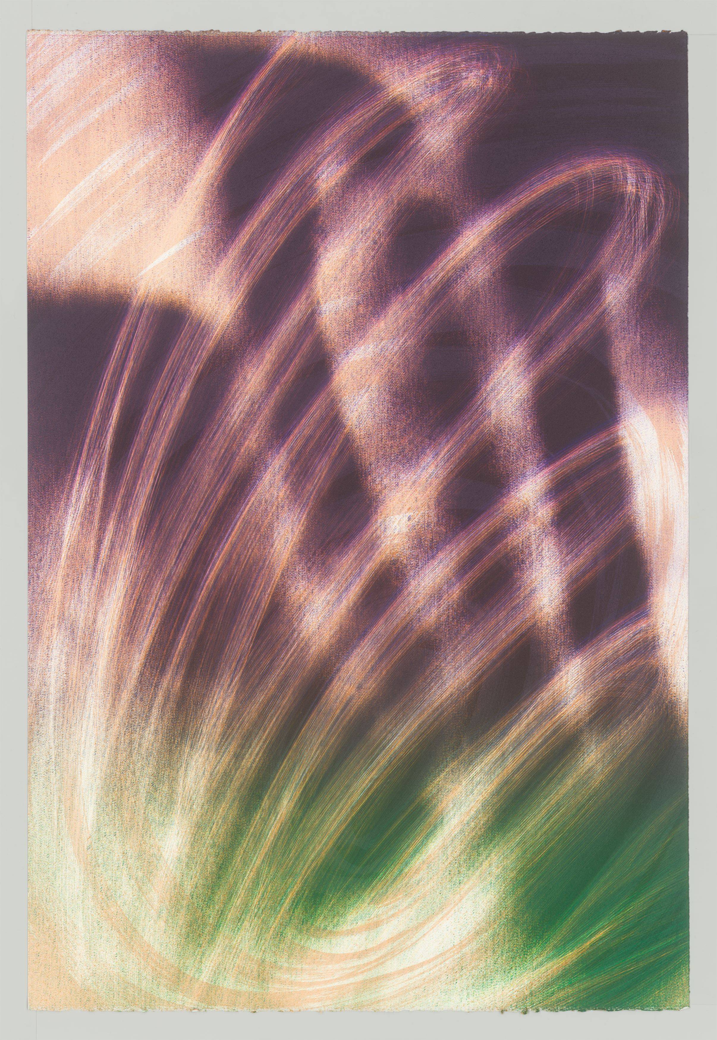 This picture shows the following artwork: Katharina Grosse. ”Fo' Faux Rocks”. 2007.