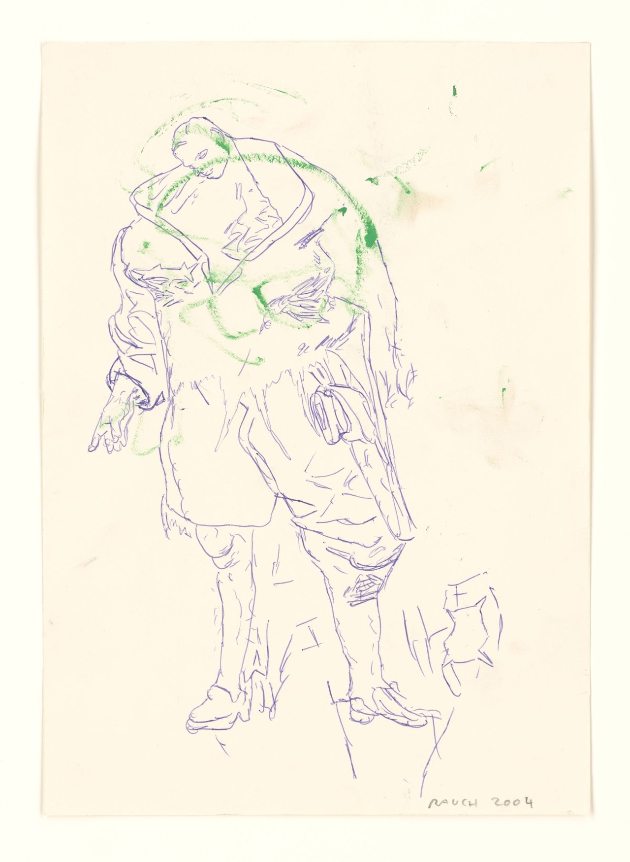 Auf diesem Bild ist das folgende Kunstwerk zu sehen: Neo Rauch. Ohne Titel. 2004.