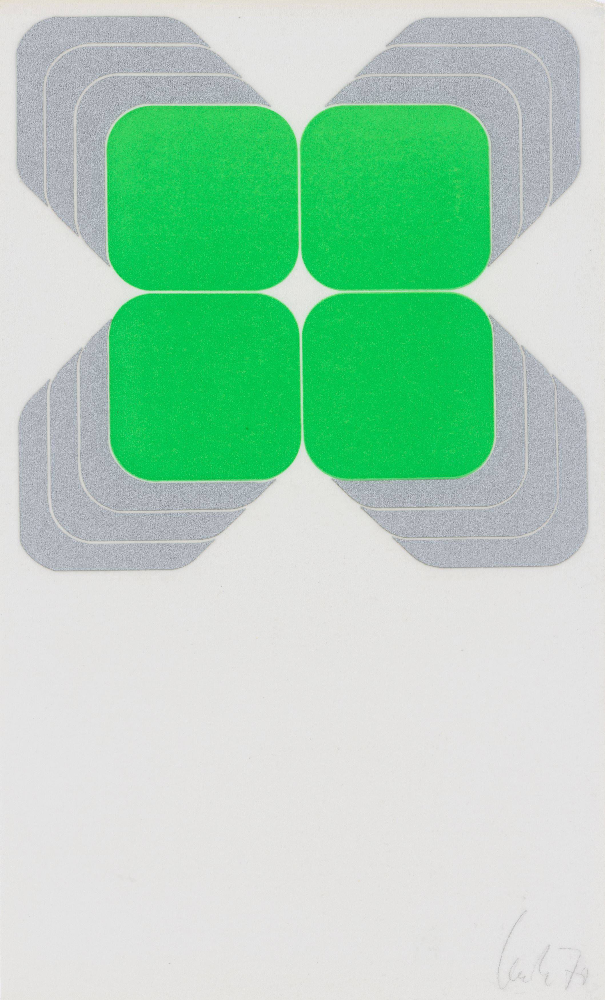 This picture shows the following artwork:  Portfolio. ”XXXV biennale di venezia padiglione tedesco”. 1970/71.