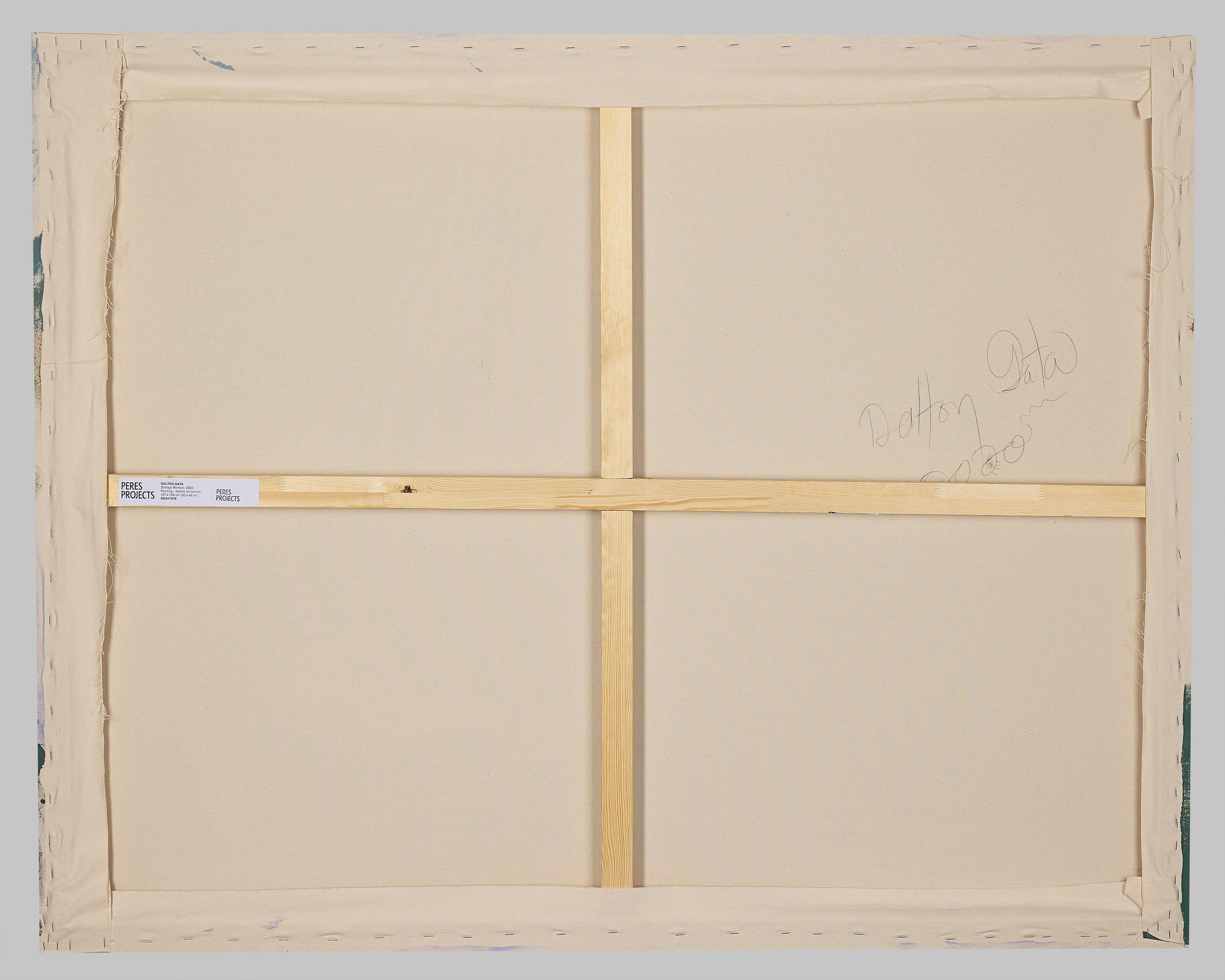 This picture shows the following artwork: Dalton Gata. ”Diálogo Remoto”. 2020.