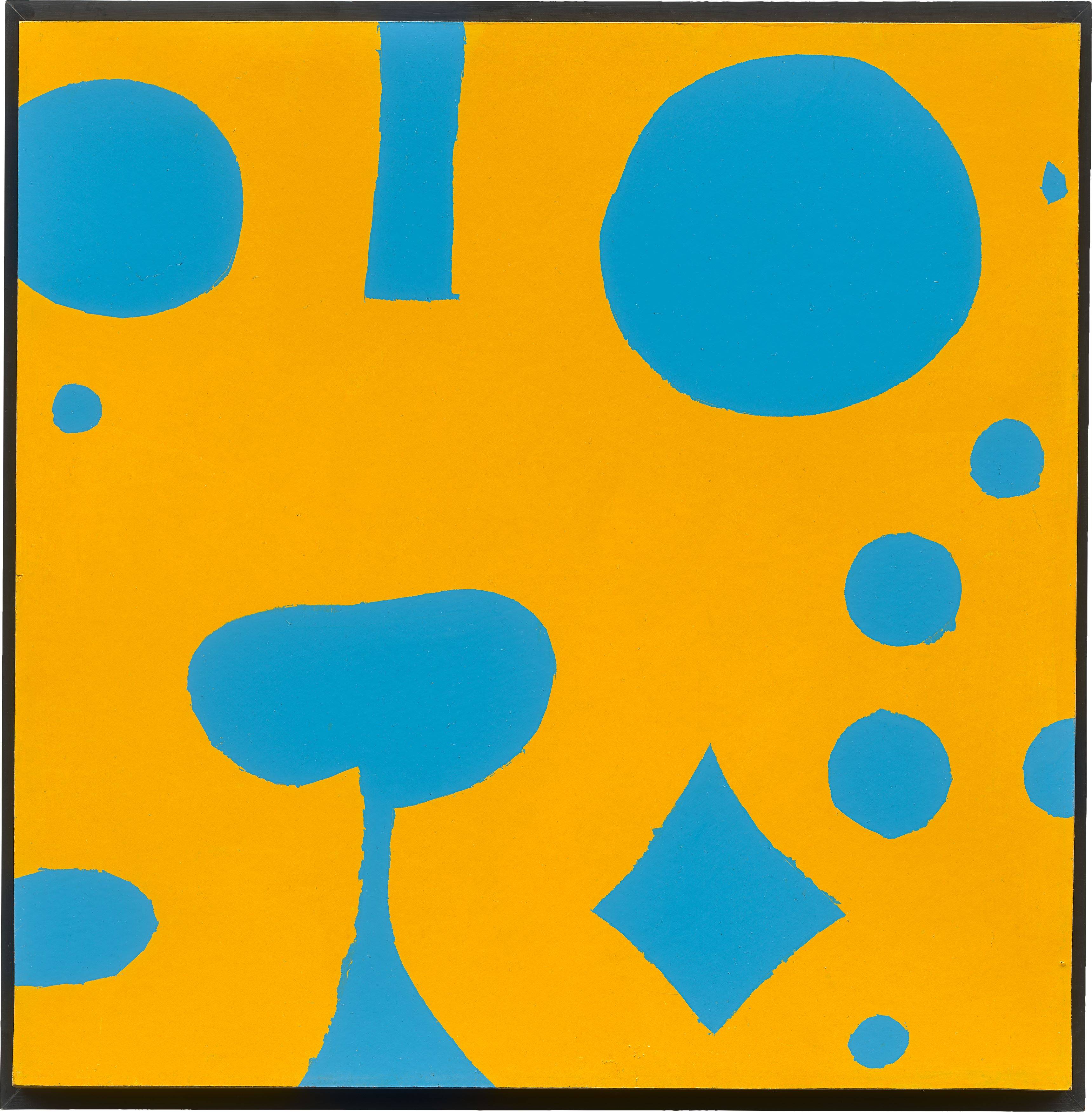 This picture shows the following artwork: Poul Gernes. Untitled. Circa 1975.
