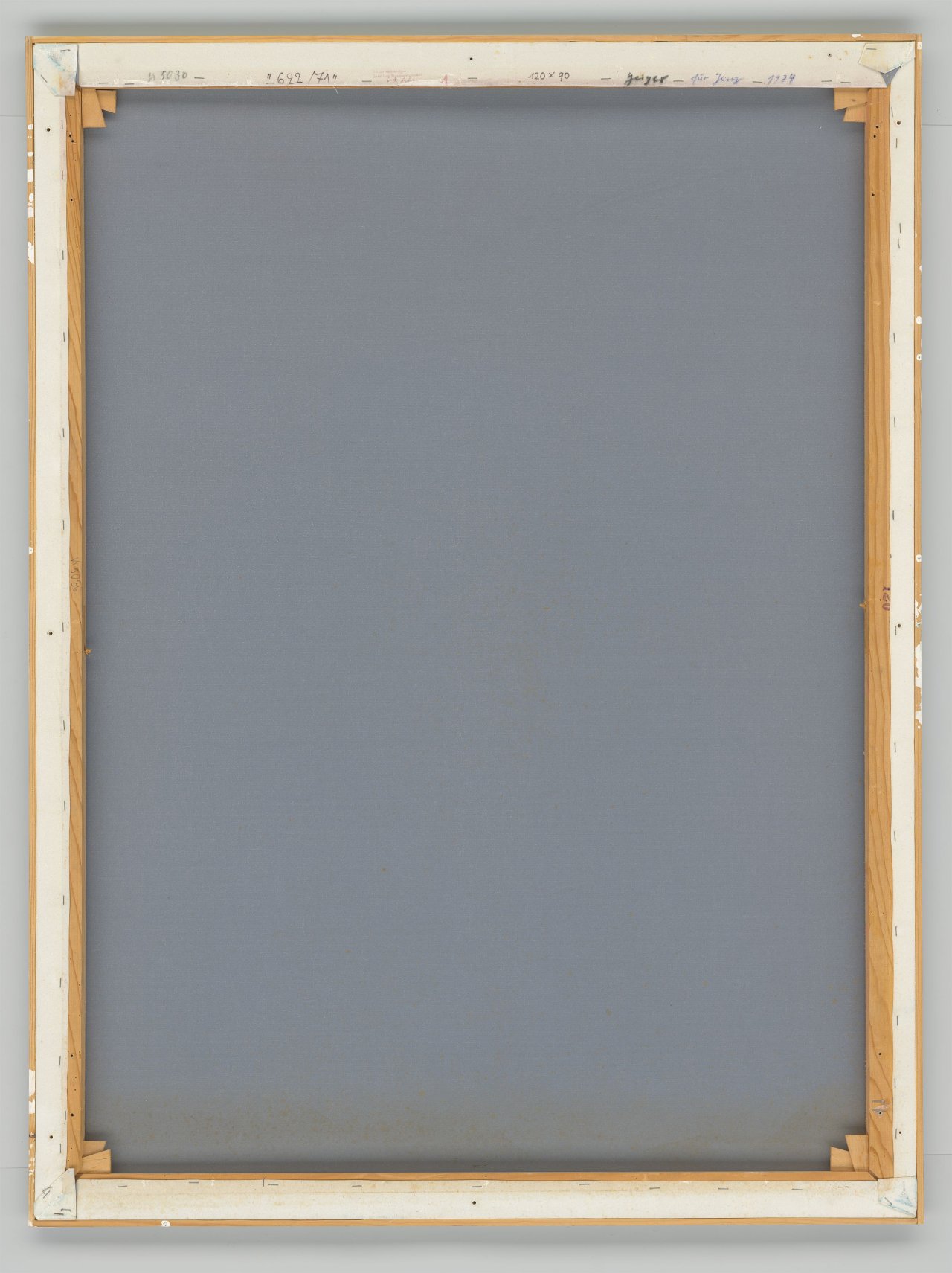 This picture shows the following artwork: Rupprecht Geiger. ”622/71”. 1971.