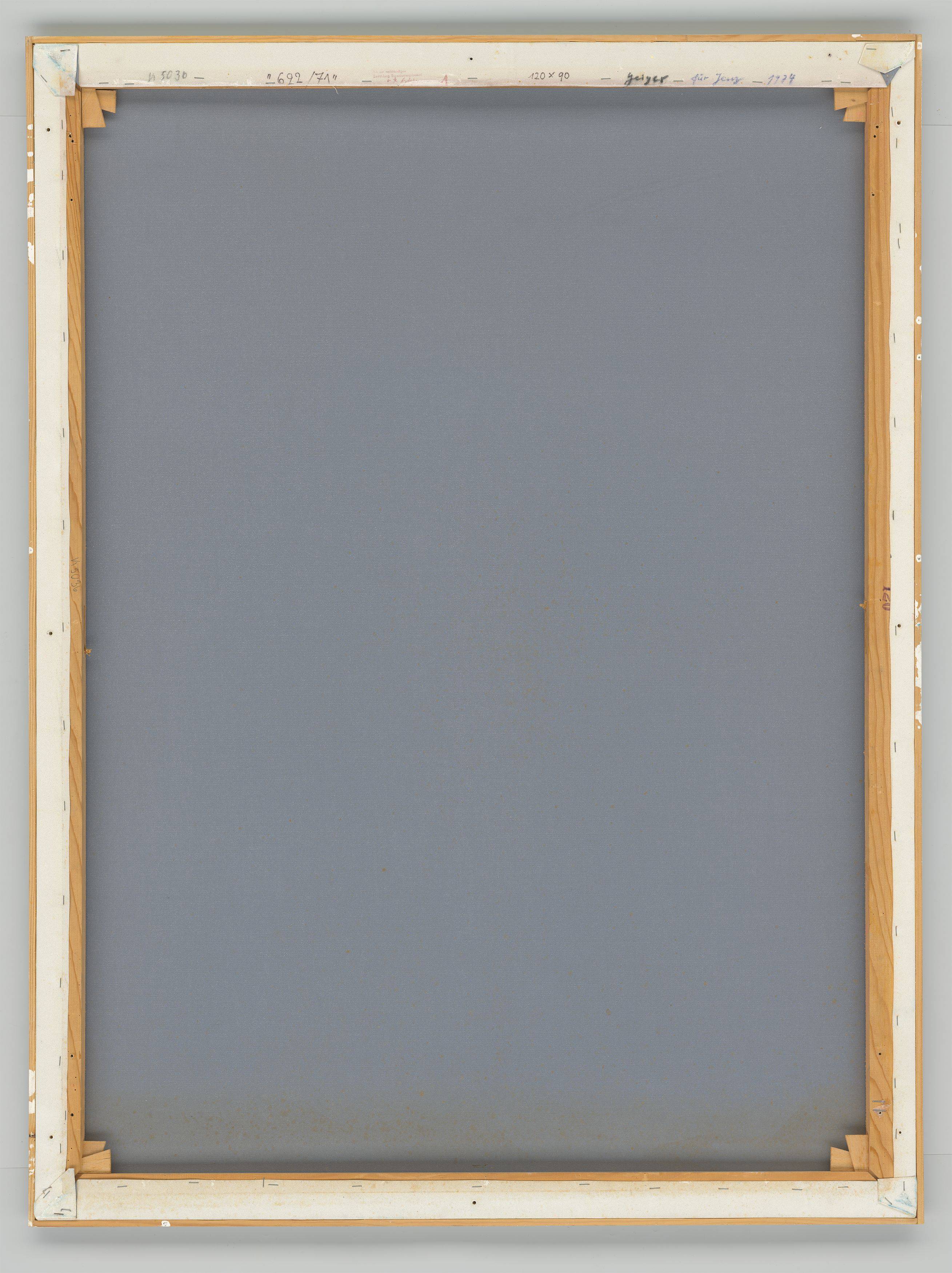 This picture shows the following artwork: Rupprecht Geiger. ”622/71”. 1971.