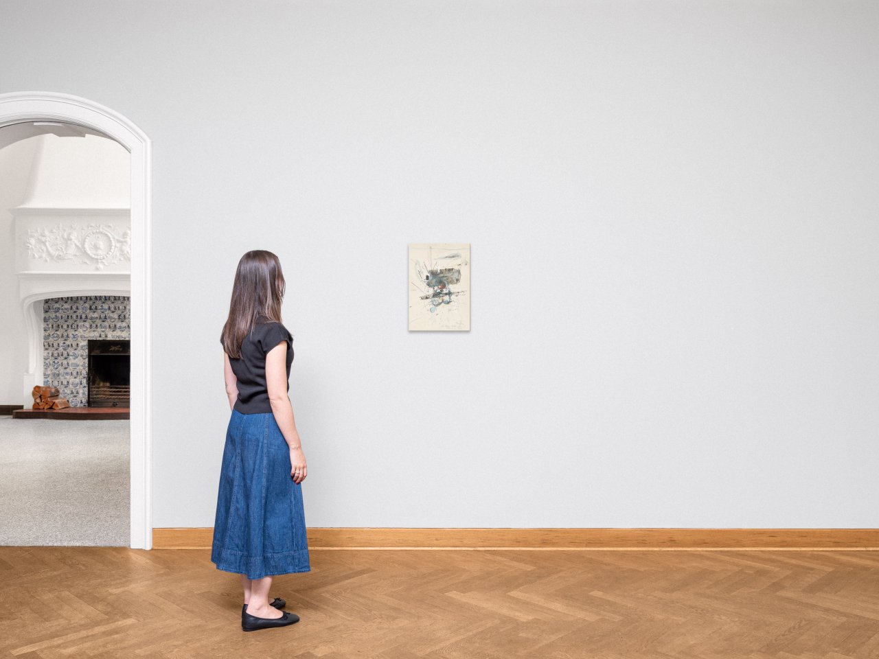 Auf diesem Bild ist das folgende Kunstwerk zu sehen: Hans Staudacher. Ohne Titel. Um 1964.