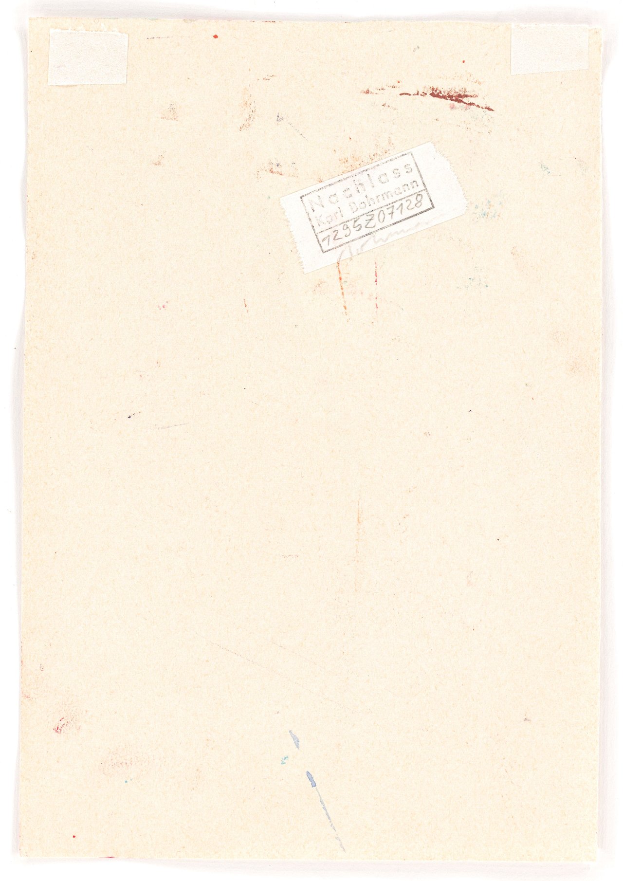 This picture shows the following artwork: Karl Bohrmann. Untitled.