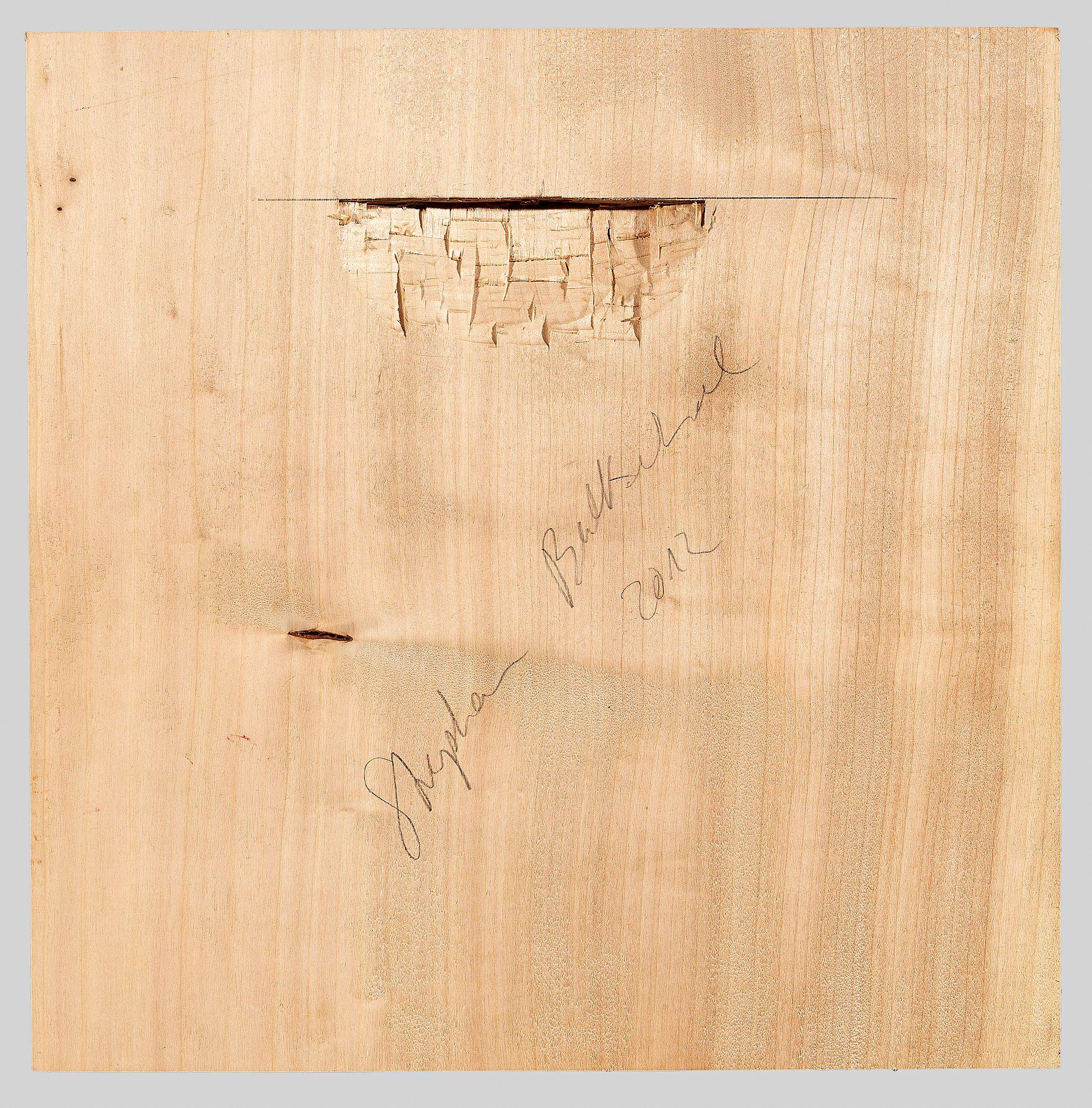 Auf diesem Bild ist das folgende Kunstwerk zu sehen: Stephan Balkenhol. Narziss. 2012.
