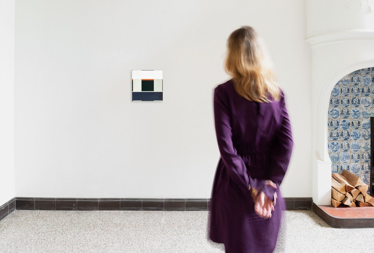 Auf diesem Bild ist das folgende Kunstwerk zu sehen: Imi Knoebel. Face I. 2005.