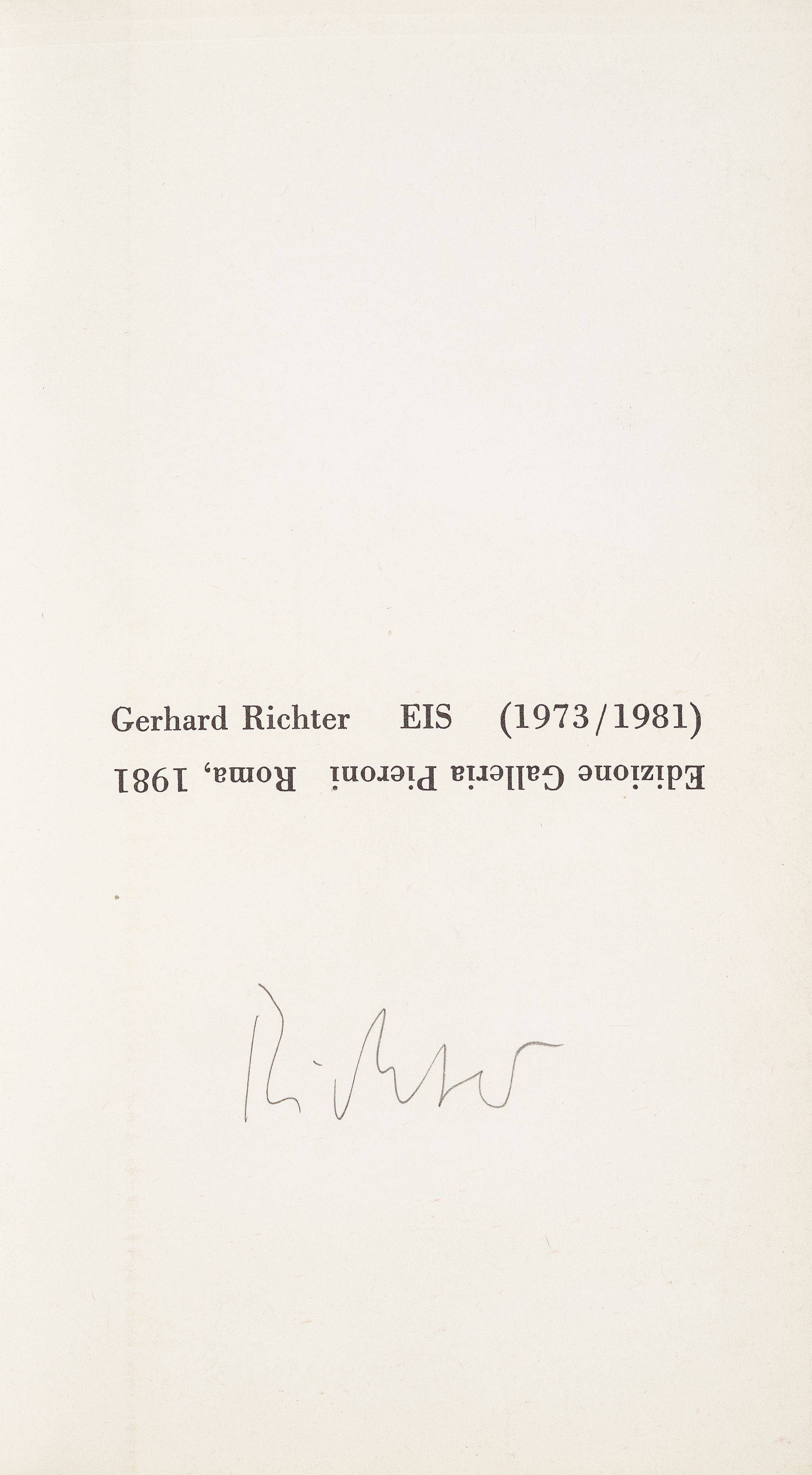 This picture shows the following artwork: Gerhard Richter. ”Eis”. 1981.