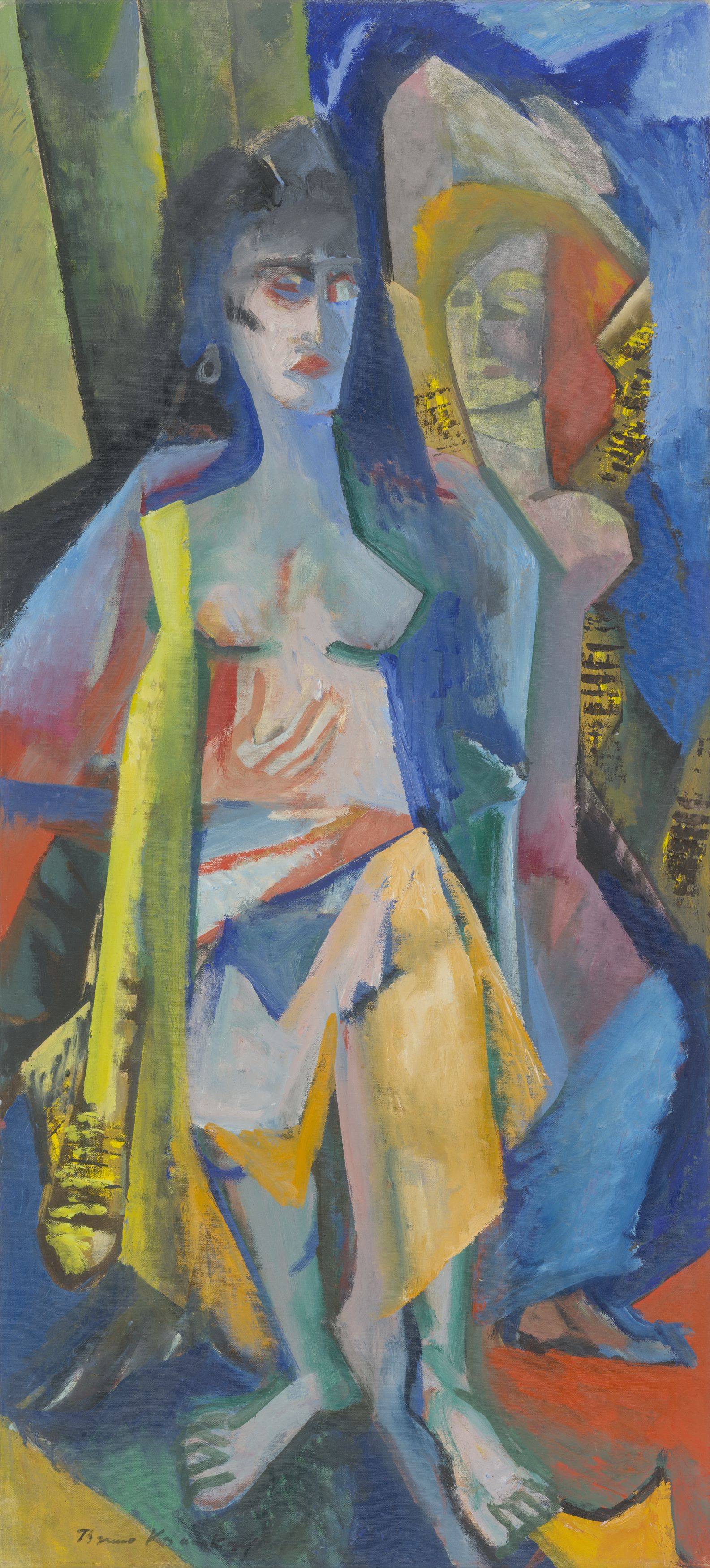 This picture shows the following artwork: Bruno Krauskopf. Untitled (Portrait).