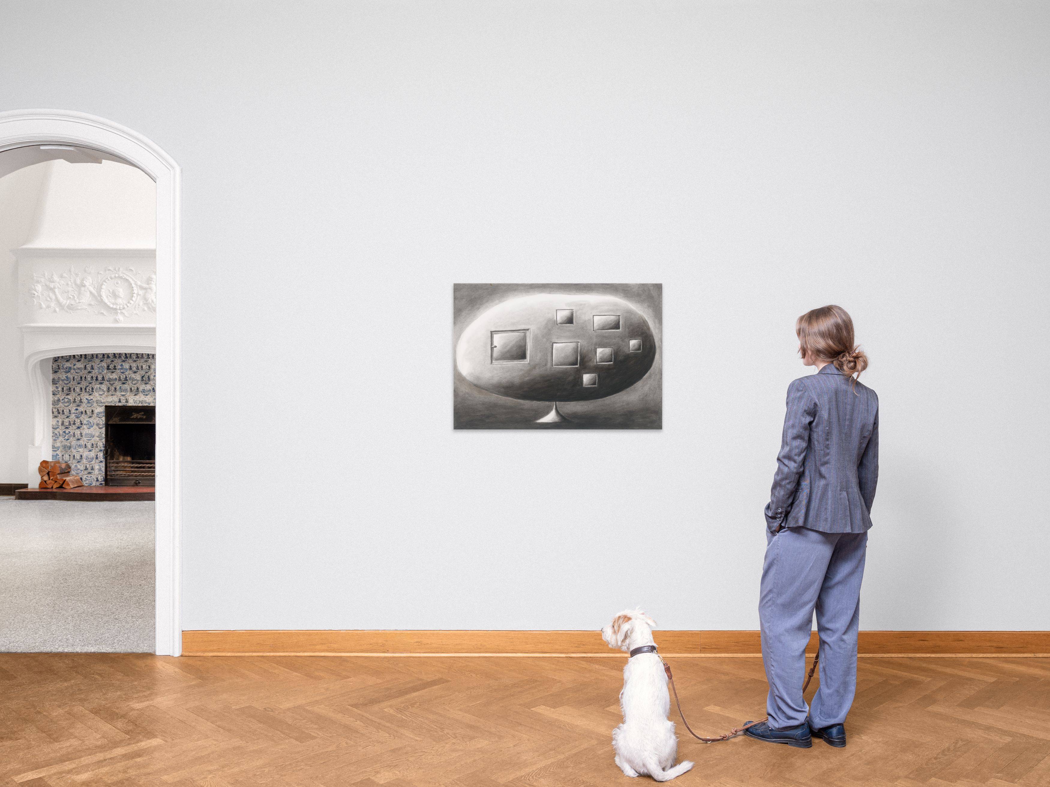 This picture shows the following artwork: Andreas Schulze. ”Haus”. 1989.