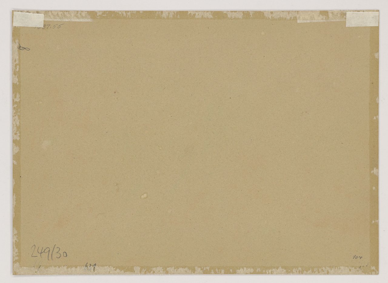 This picture shows the following artwork: Julius Schnorr von Carolsfeld. ”Der heilige Hieronymus vor einem Holzkreuz betend”. 1819.