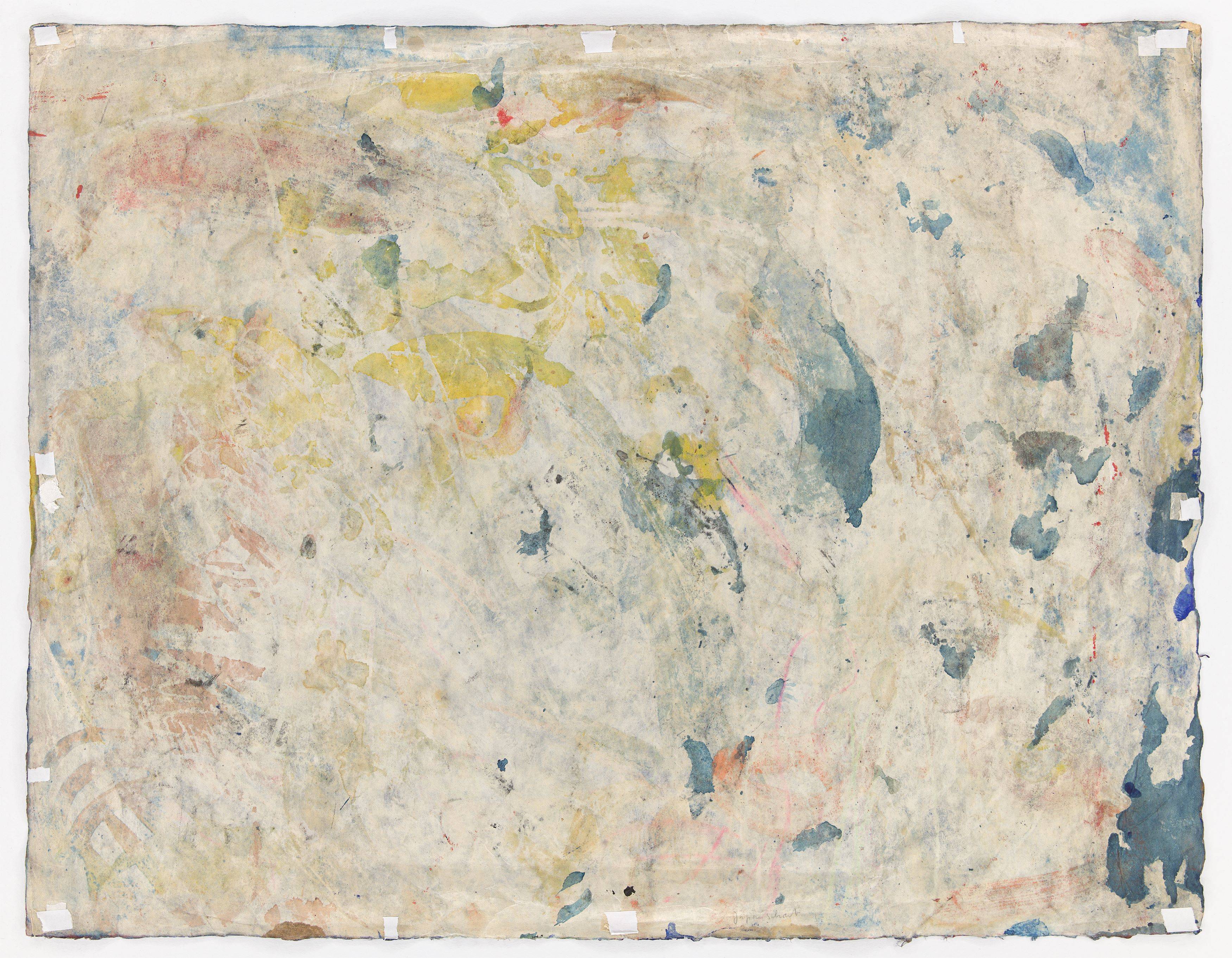Auf diesem Bild ist das folgende Kunstwerk zu sehen: Horst Antes. Ohne Titel. 1962/63.