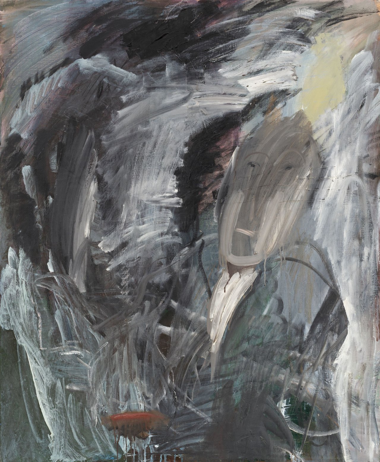This picture shows the following artwork: Per Kirkeby. Untitled. 1981.
