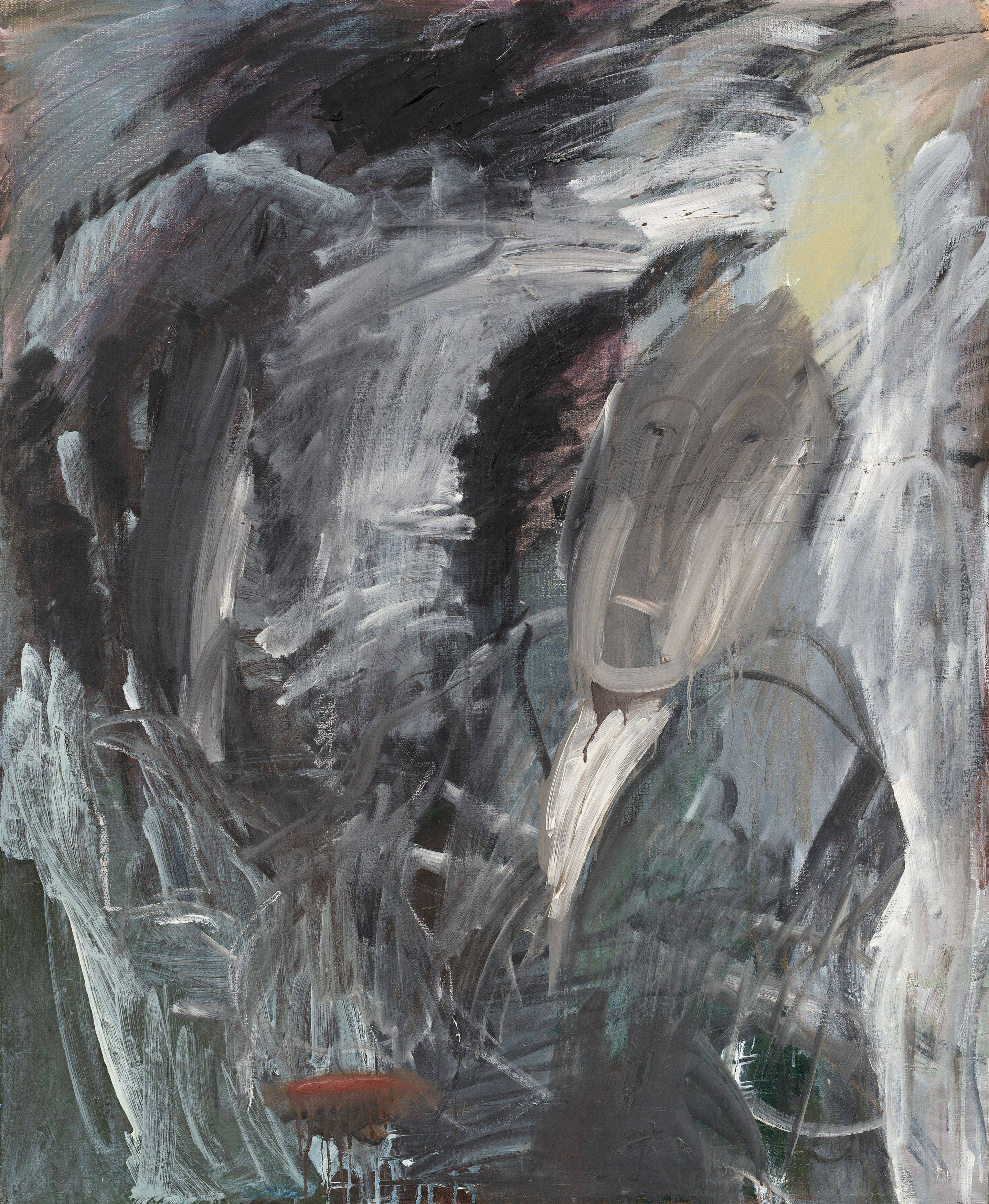 This picture shows the following artwork: Per Kirkeby. Untitled. 1981.