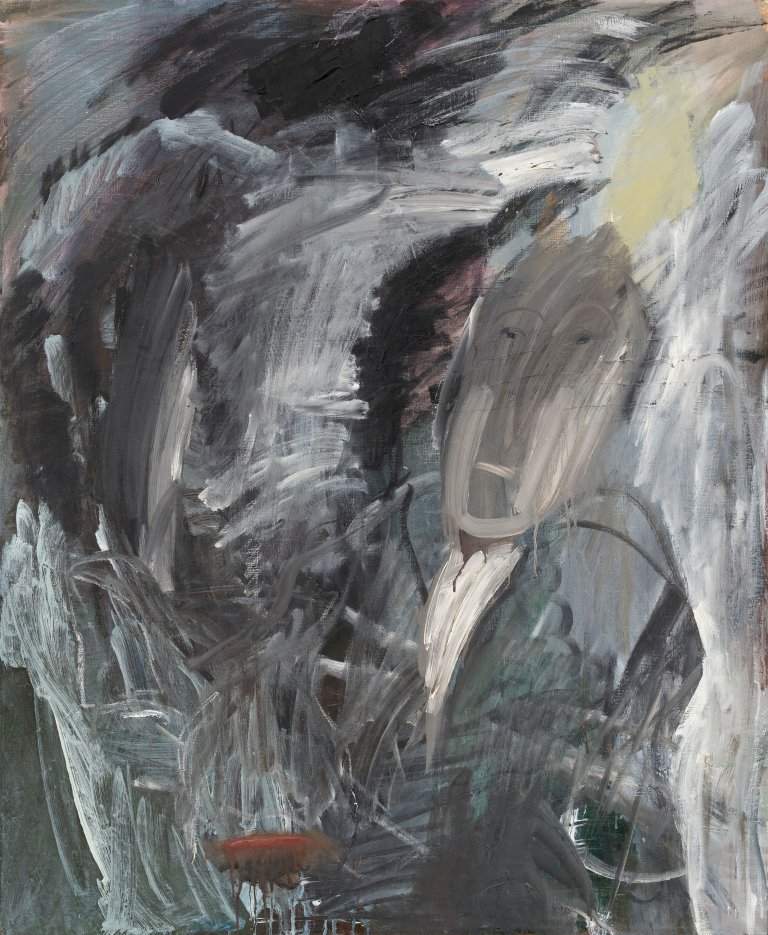 This picture shows the following artwork: Per Kirkeby. Untitled. 1981.
