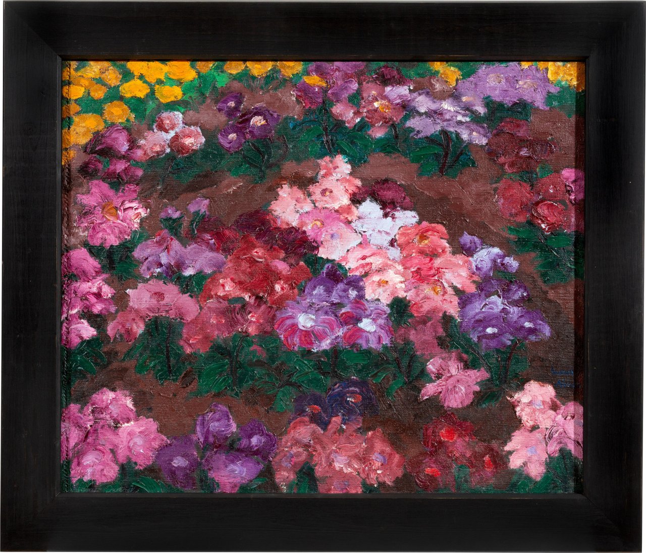 This picture shows the following artwork: Emil Nolde. ”Astern”. 1919.