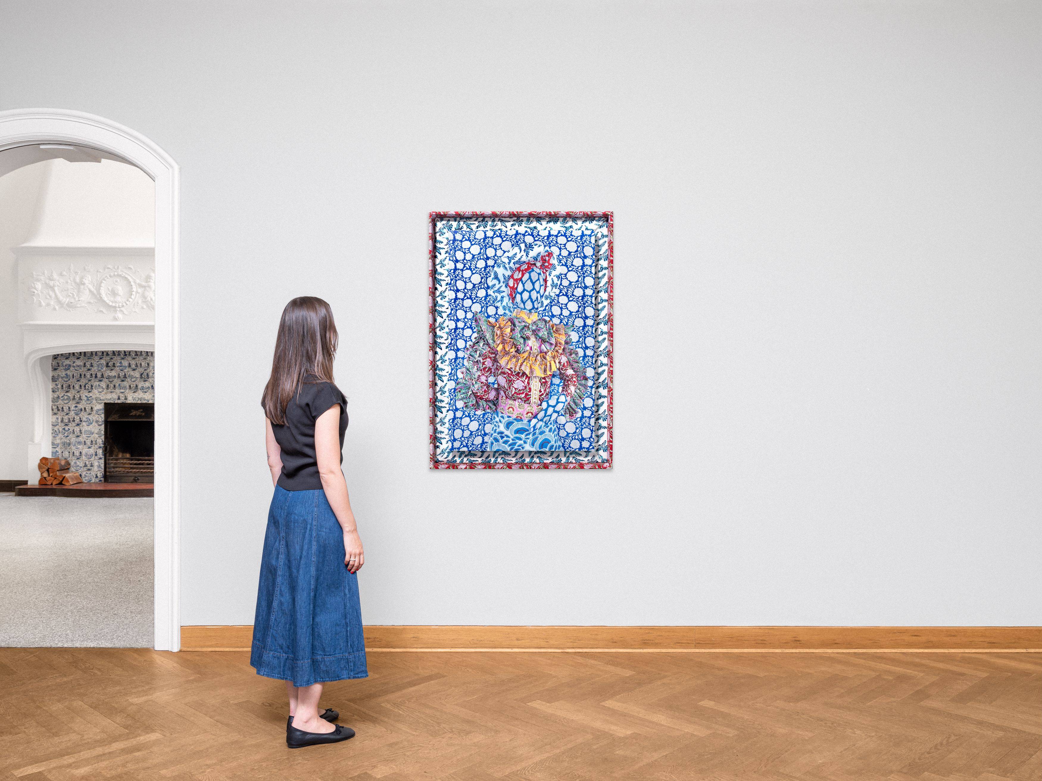 Auf diesem Bild ist das folgende Kunstwerk zu sehen: Alia Ali. „Flock“. 2022.