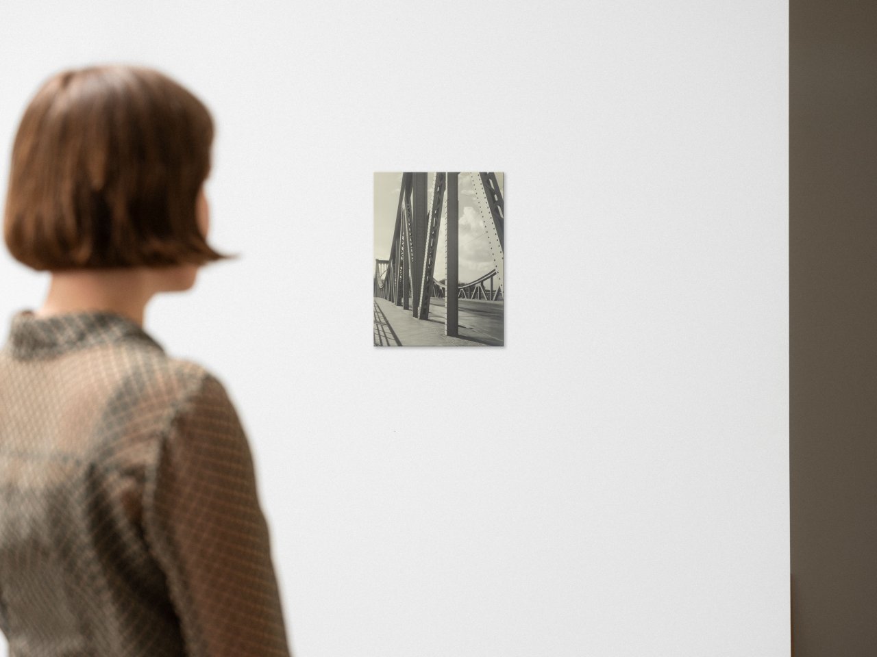 This picture shows the following artwork: Max Baur. Glienicker Brücke, Potsdam. Before 1938.