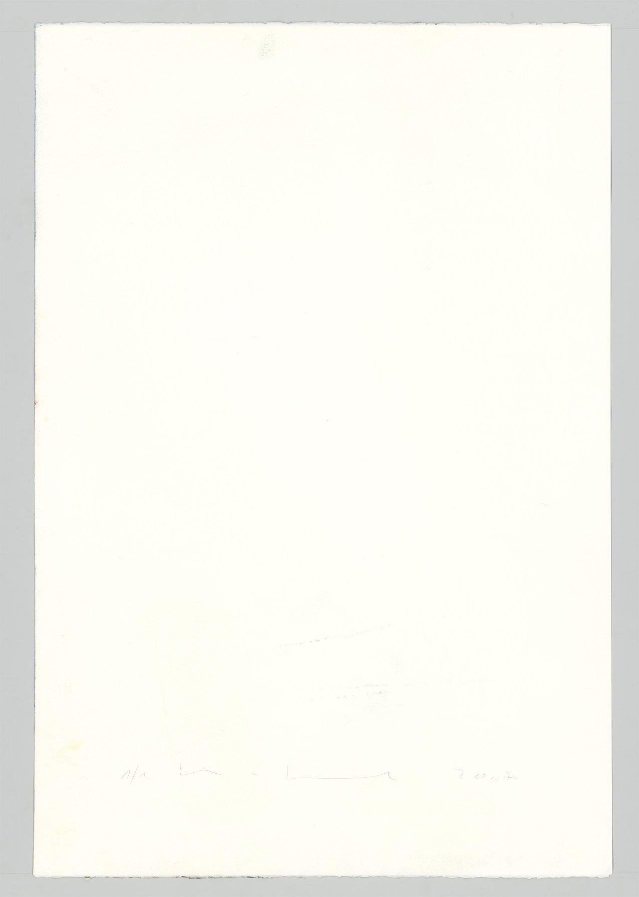 This picture shows the following artwork: Katharina Grosse. Untitled. 2007.