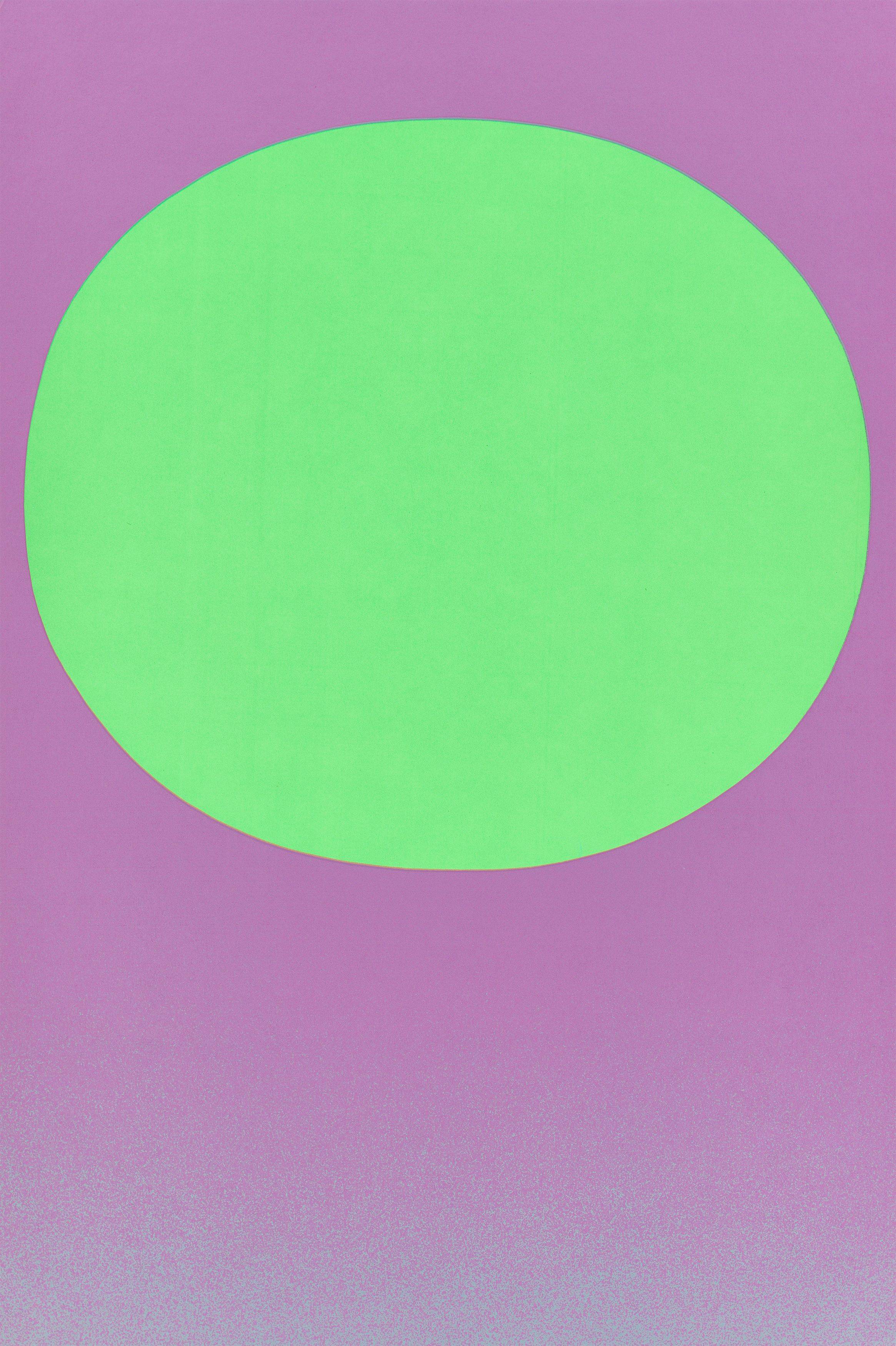 Auf diesem Bild ist das folgende Kunstwerk zu sehen: Rupprecht Geiger. „Geiger – Modulation“. 1969.