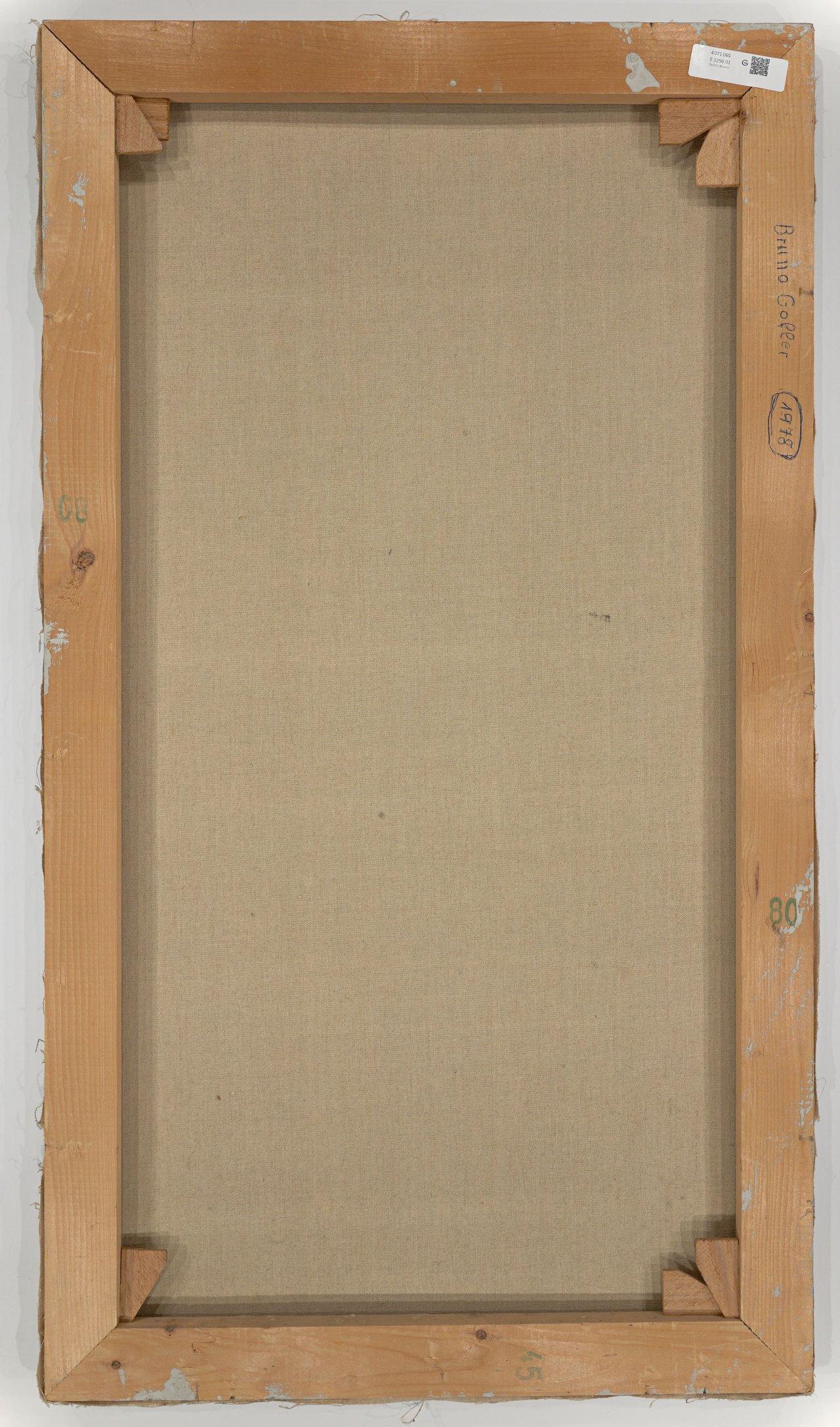 Auf diesem Bild ist das folgende Kunstwerk zu sehen: Bruno Goller. „Hut mit Feder“. 1978.