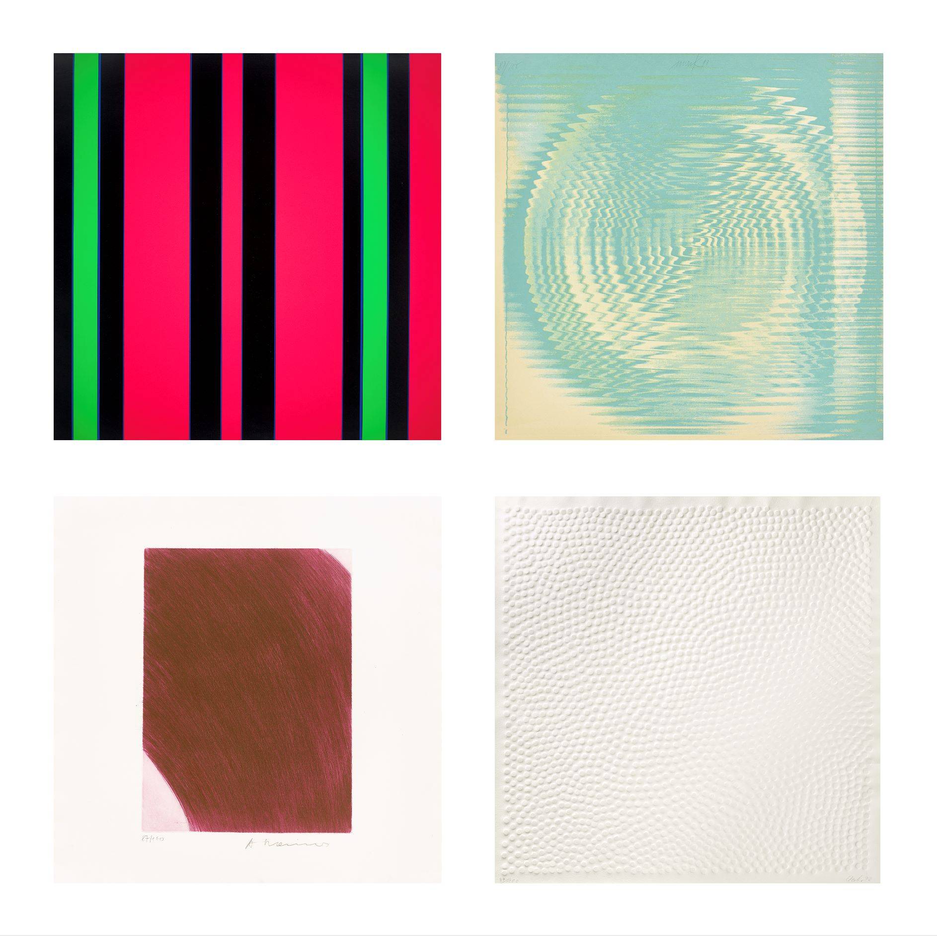 Auf diesem Bild ist das folgende Kunstwerk zu sehen:  Mappenwerk. „8 Künstler“. 1971/72.