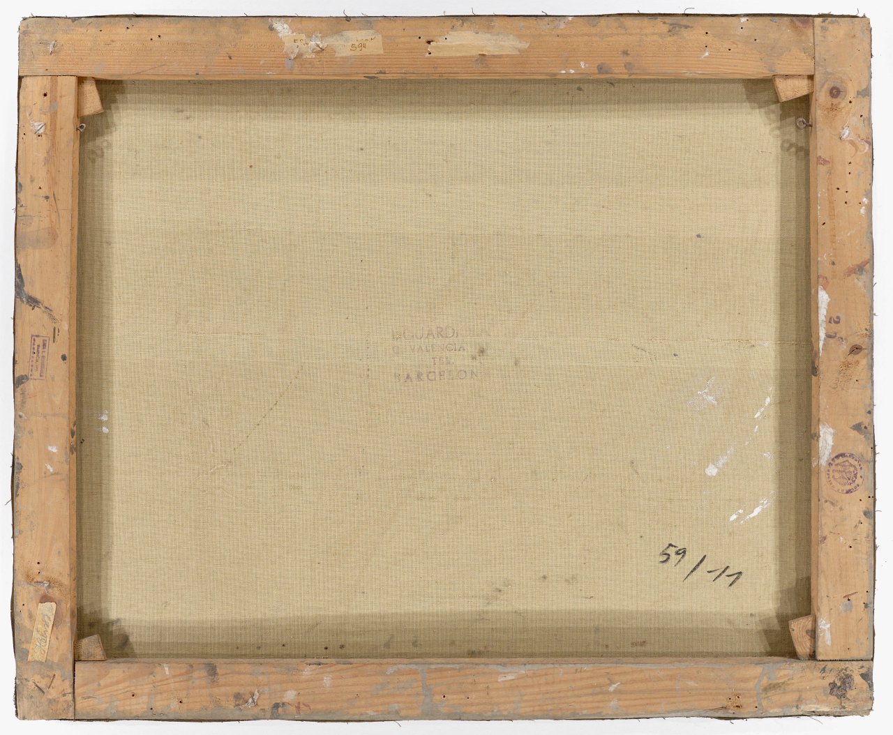 Auf diesem Bild ist das folgende Kunstwerk zu sehen: Erwin Bechtold. „Zurückgelassen“. 1959.