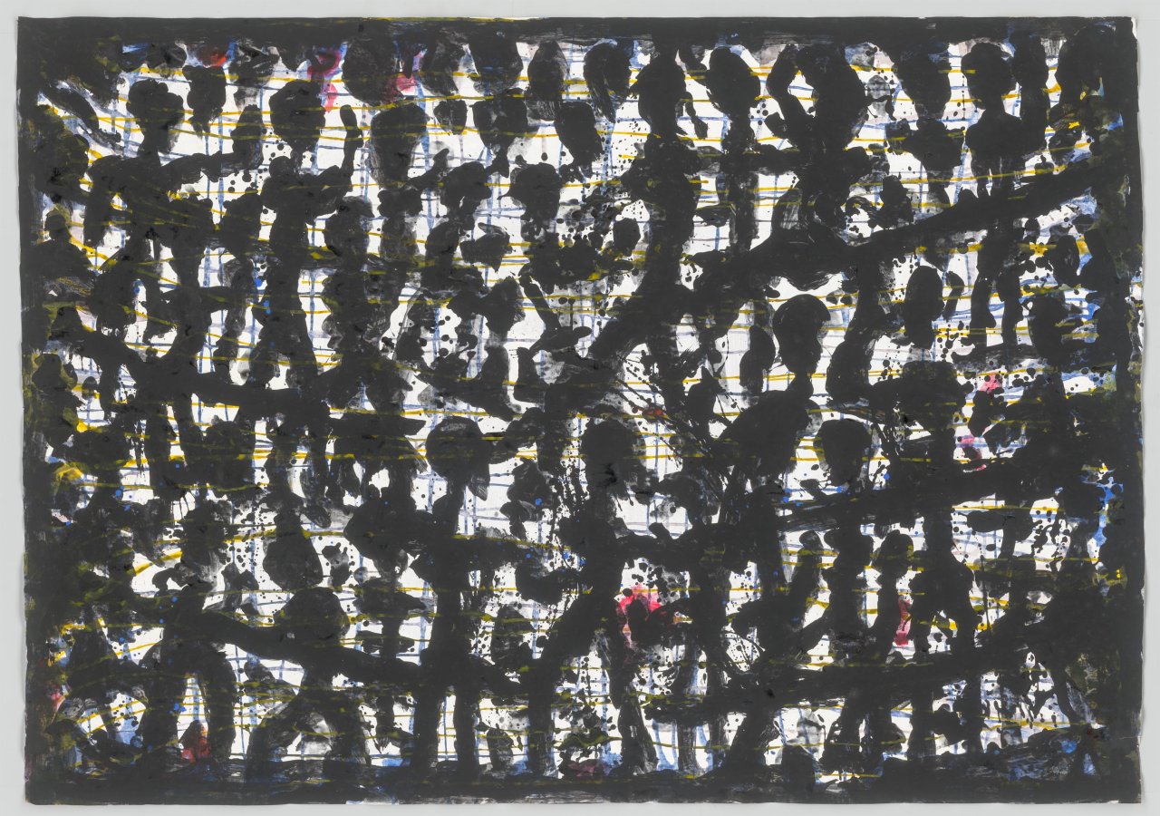 This picture shows the following artwork: Helmut Middendorf. Untitled.