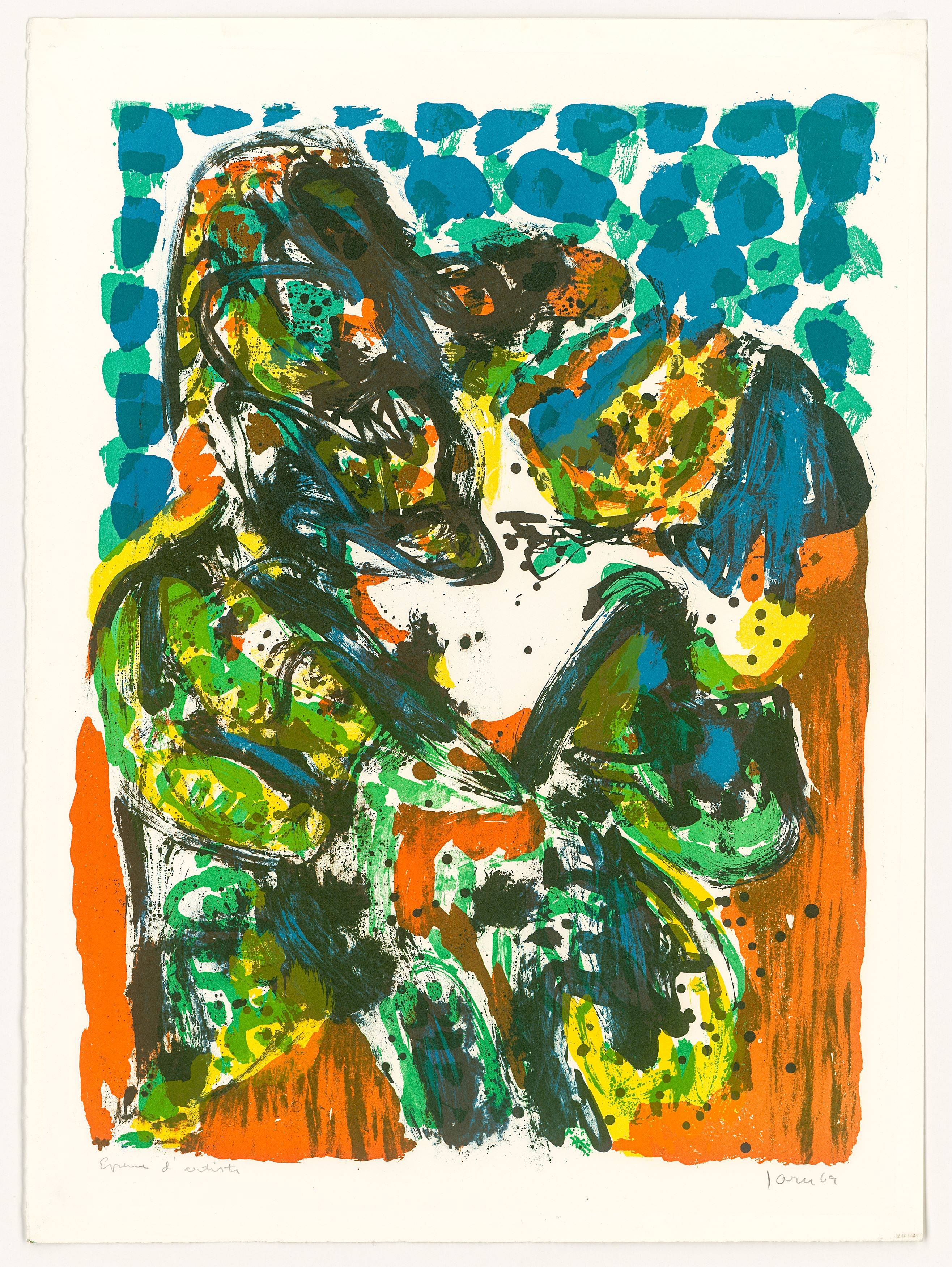 This picture shows the following artwork: Asger Jorn. ”Confusion diplomatique”. 1969.