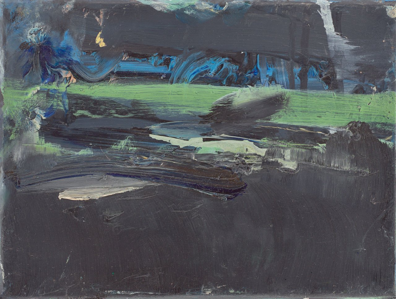 Auf diesem Bild ist das folgende Kunstwerk zu sehen: Detlev Foth. Nachtlandschaften. 1993.