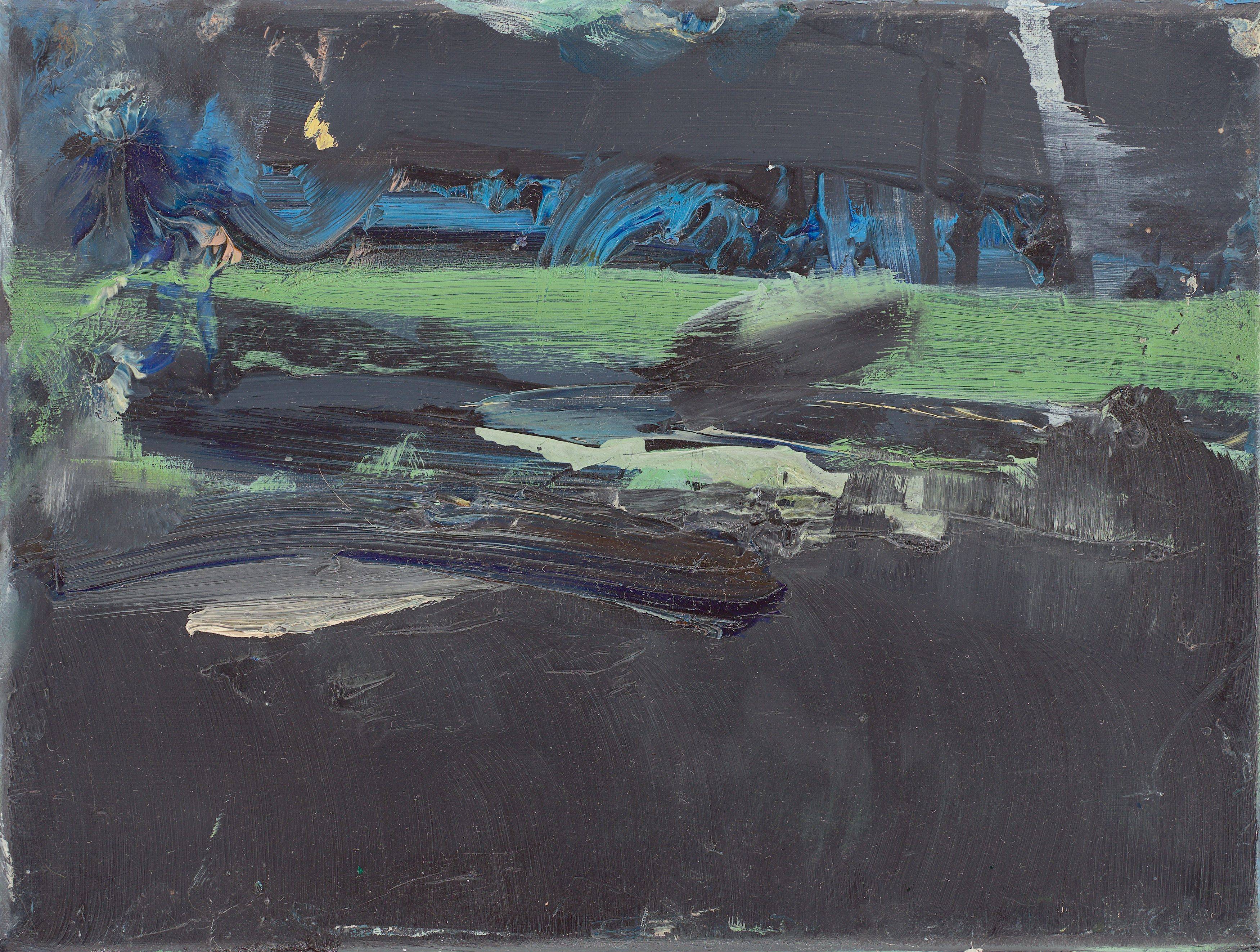 Auf diesem Bild ist das folgende Kunstwerk zu sehen: Detlev Foth. Nachtlandschaften. 1993.