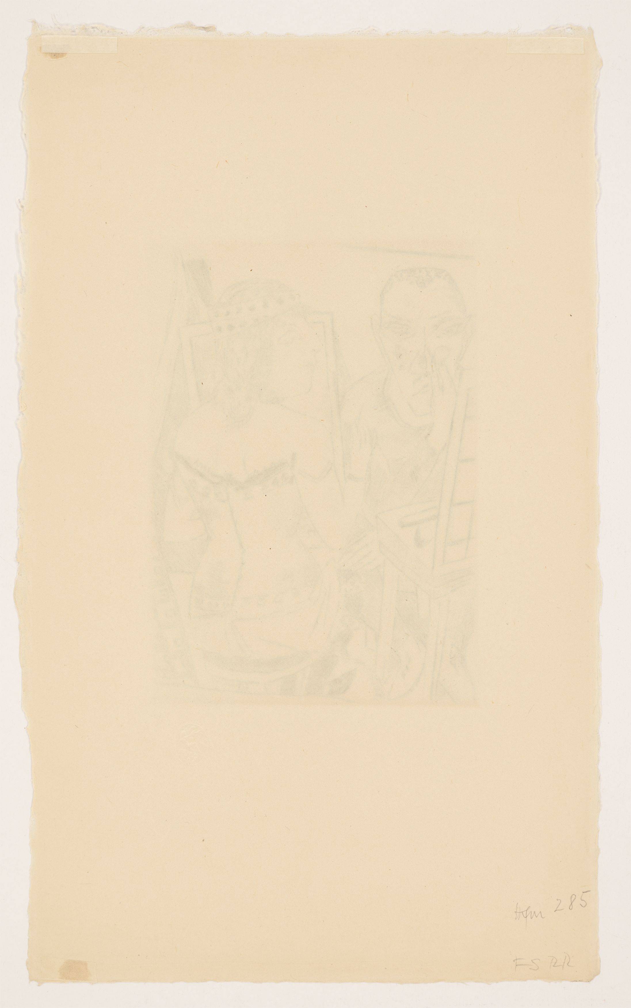 This picture shows the following artwork: Max Beckmann. ”Garderobe”. 1921.